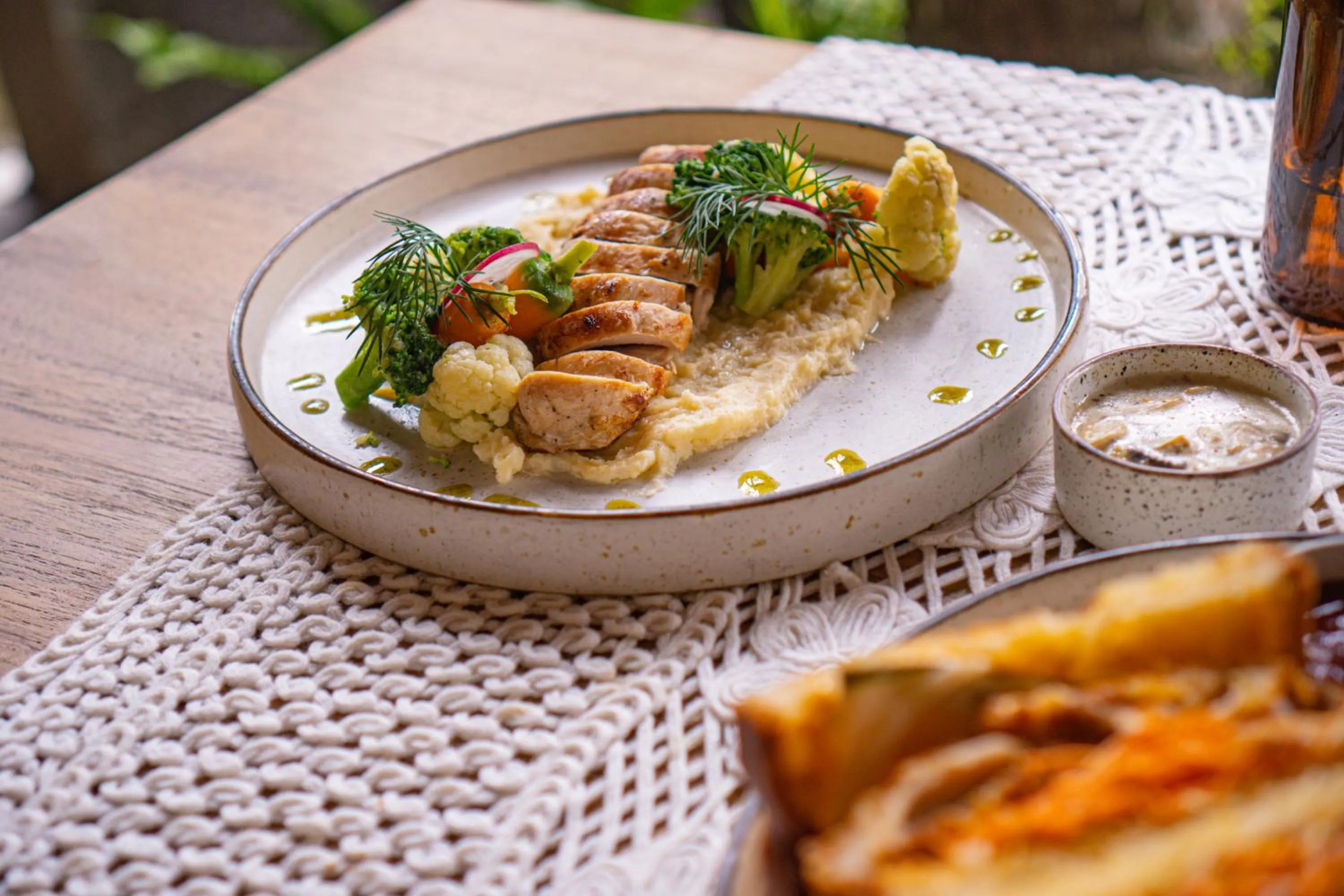 Food in Bije Suite Villa Ubud