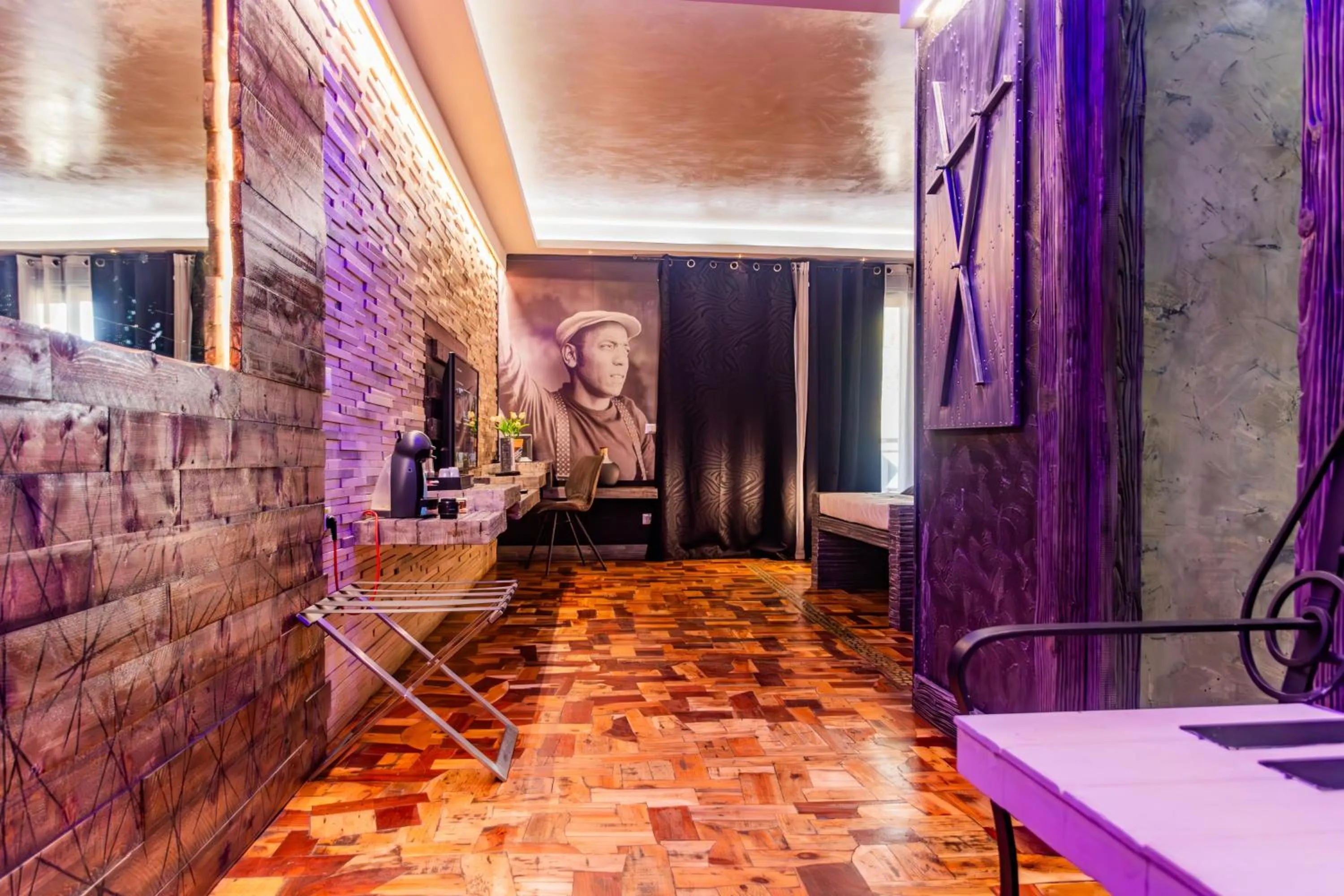 Bedroom in Ocean Suites