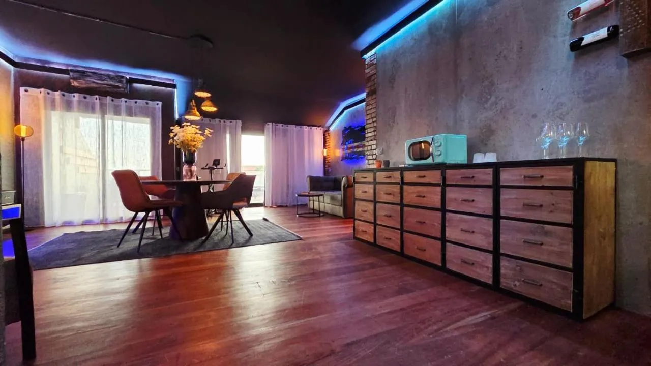 Living room in Ocean Suites