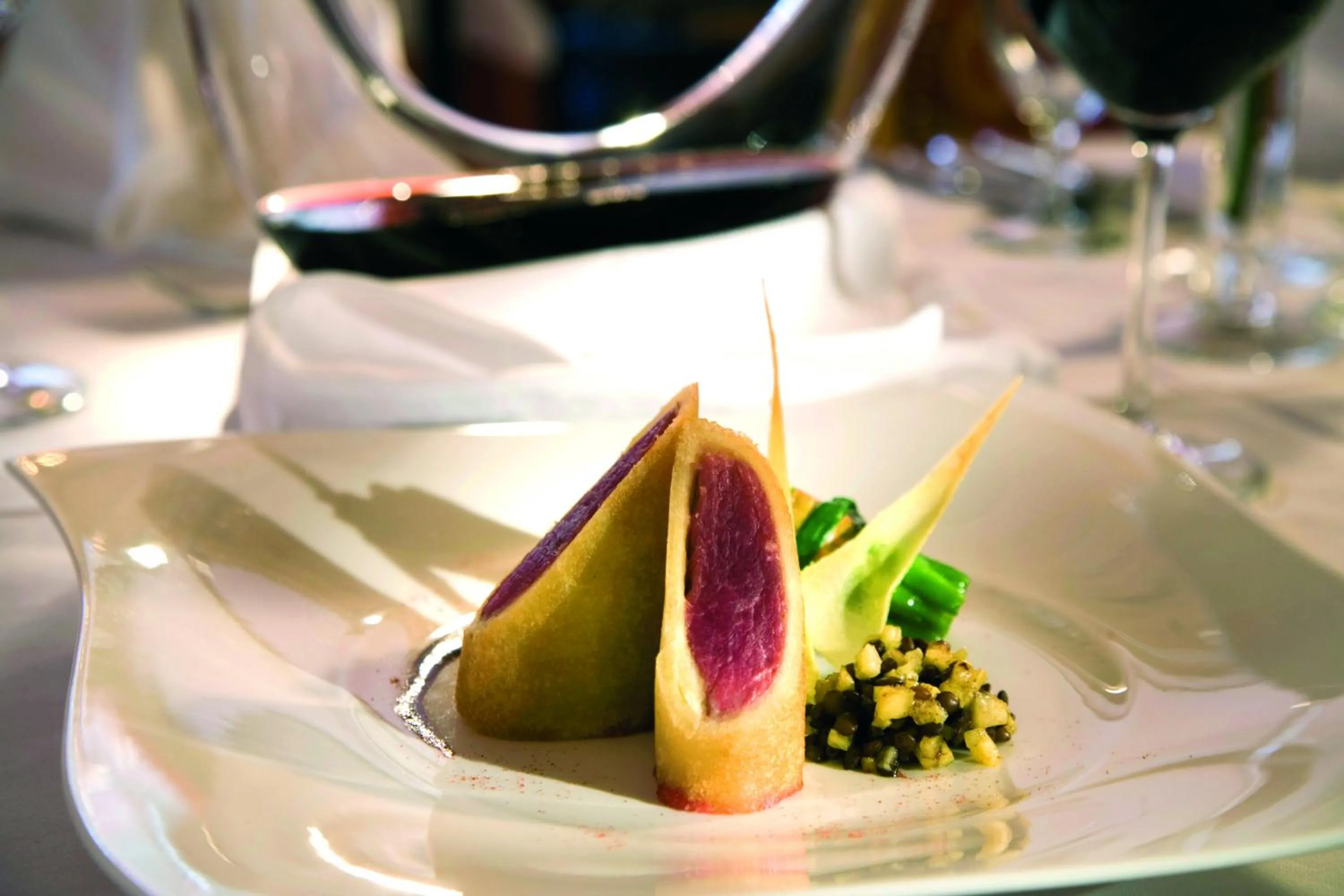 Food close-up in Samnaunerhof Vital-Hotel