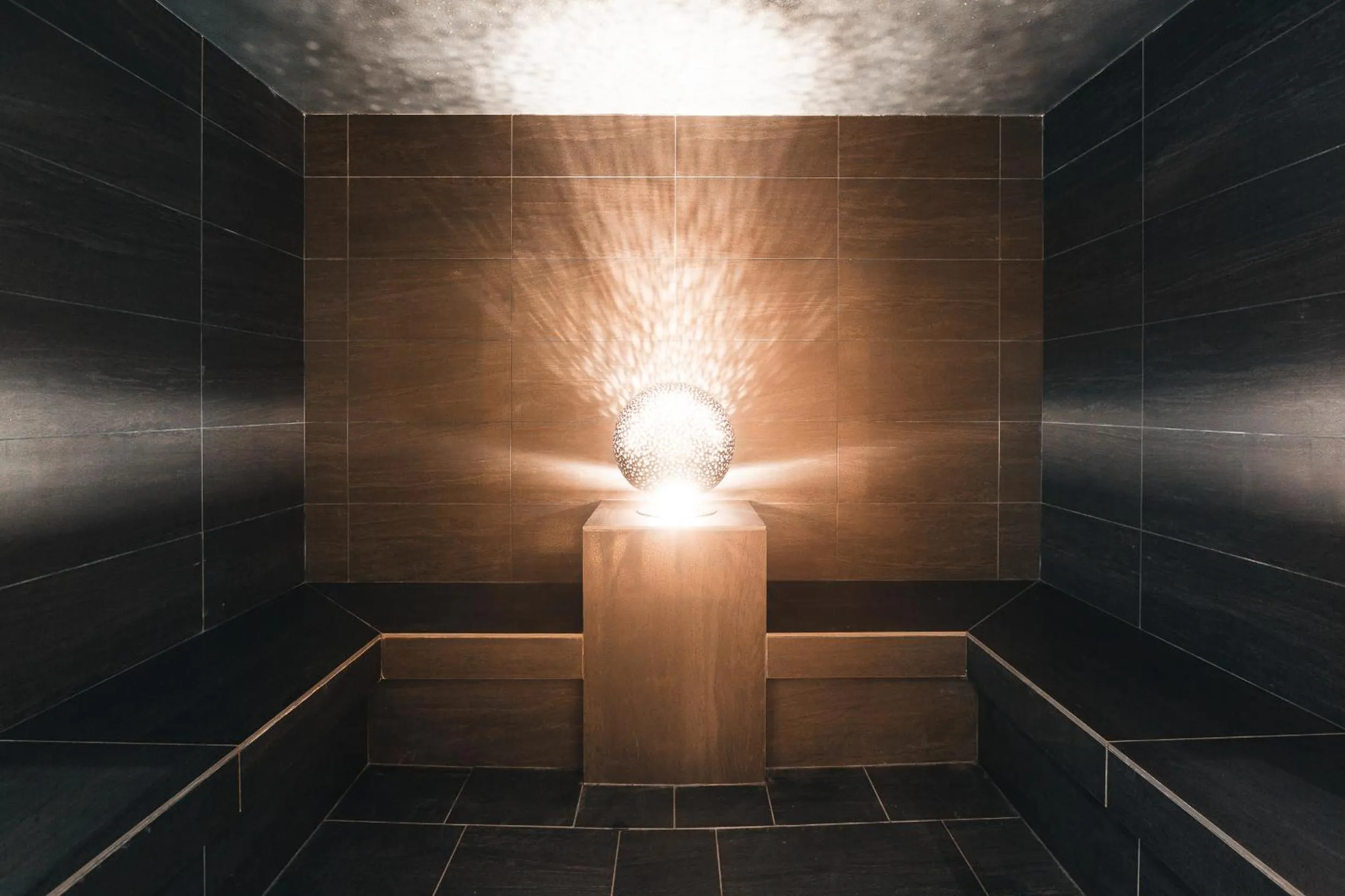 Steam room in Samnaunerhof Vital-Hotel