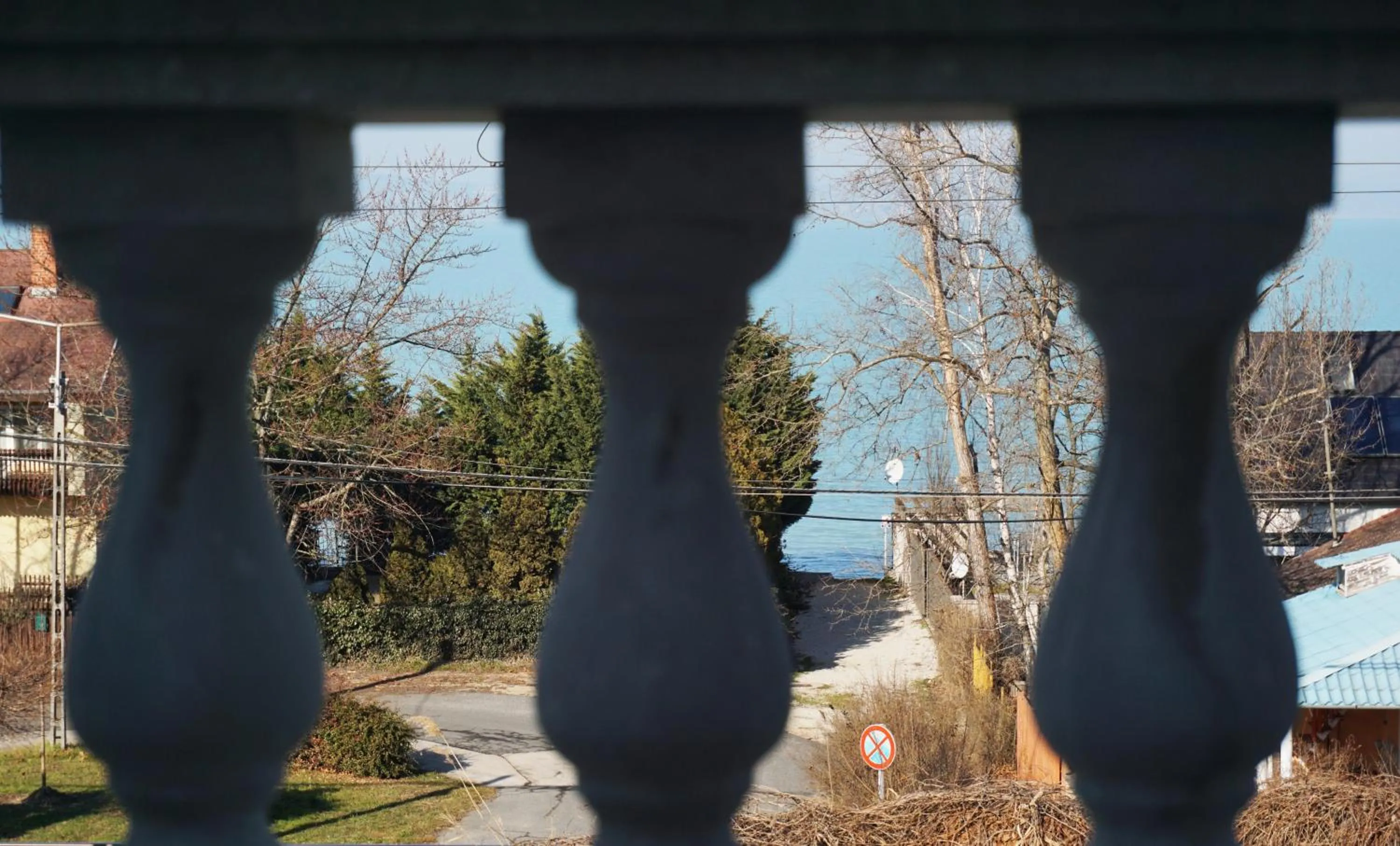 Balcony/Terrace in Anna Panzió & Wellness Siófok