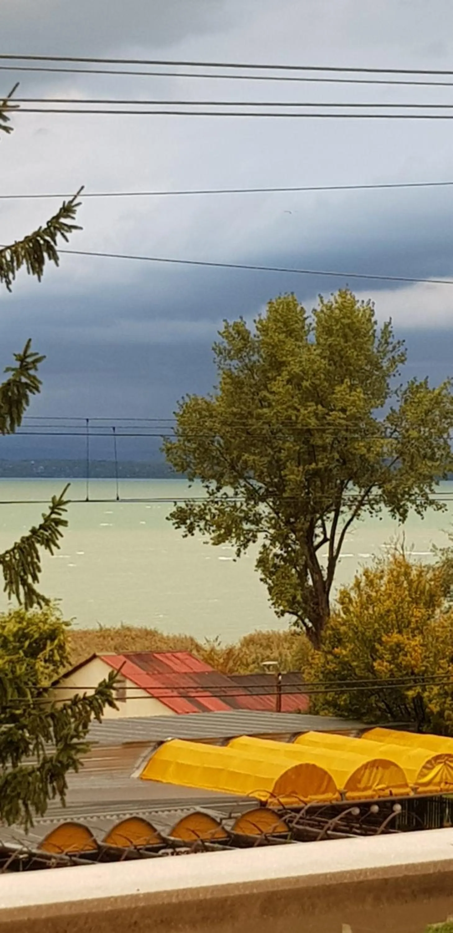 Lake view in Anna Panzió & Wellness Siófok