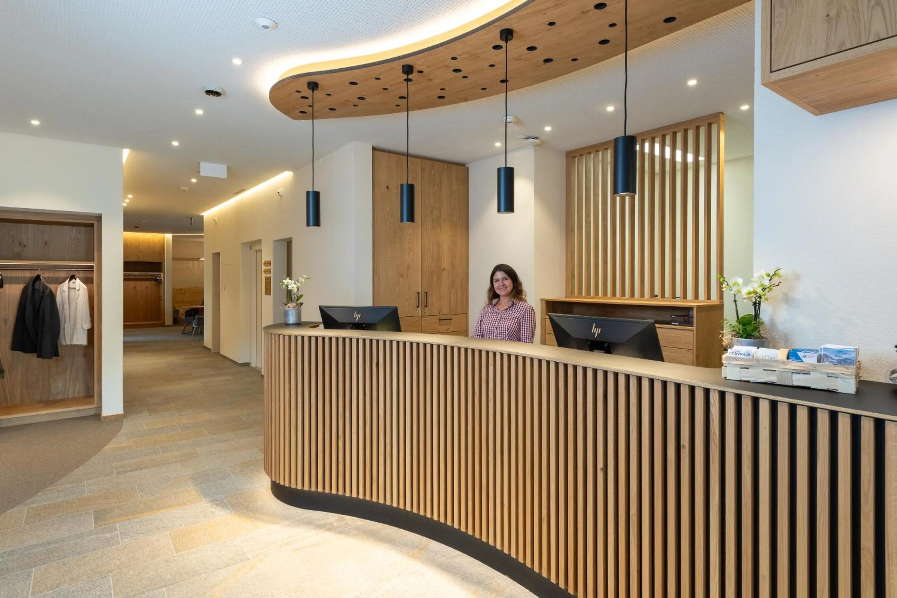Lobby or reception in Berghotel Randolins