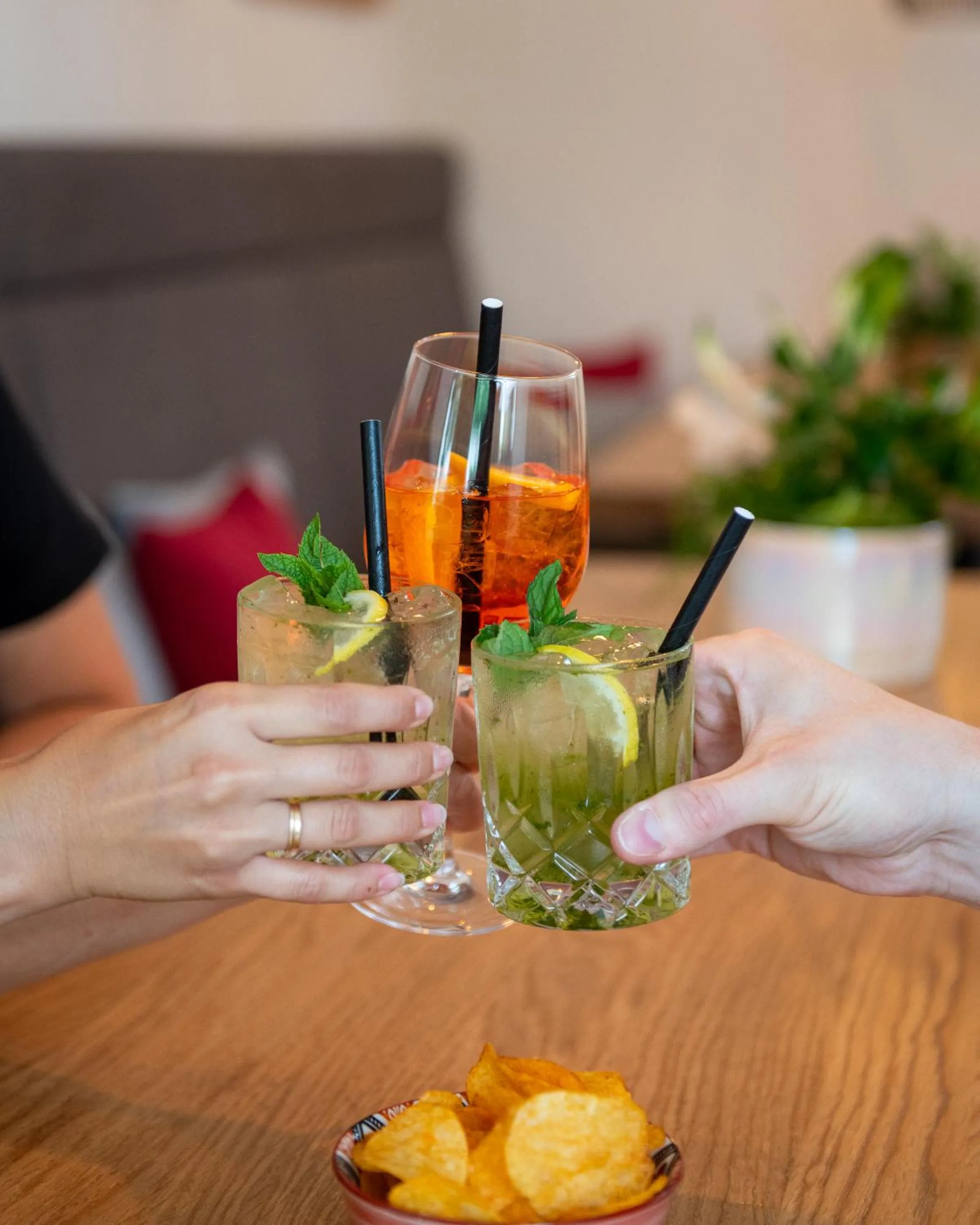 Lobby or reception in Berghotel Randolins