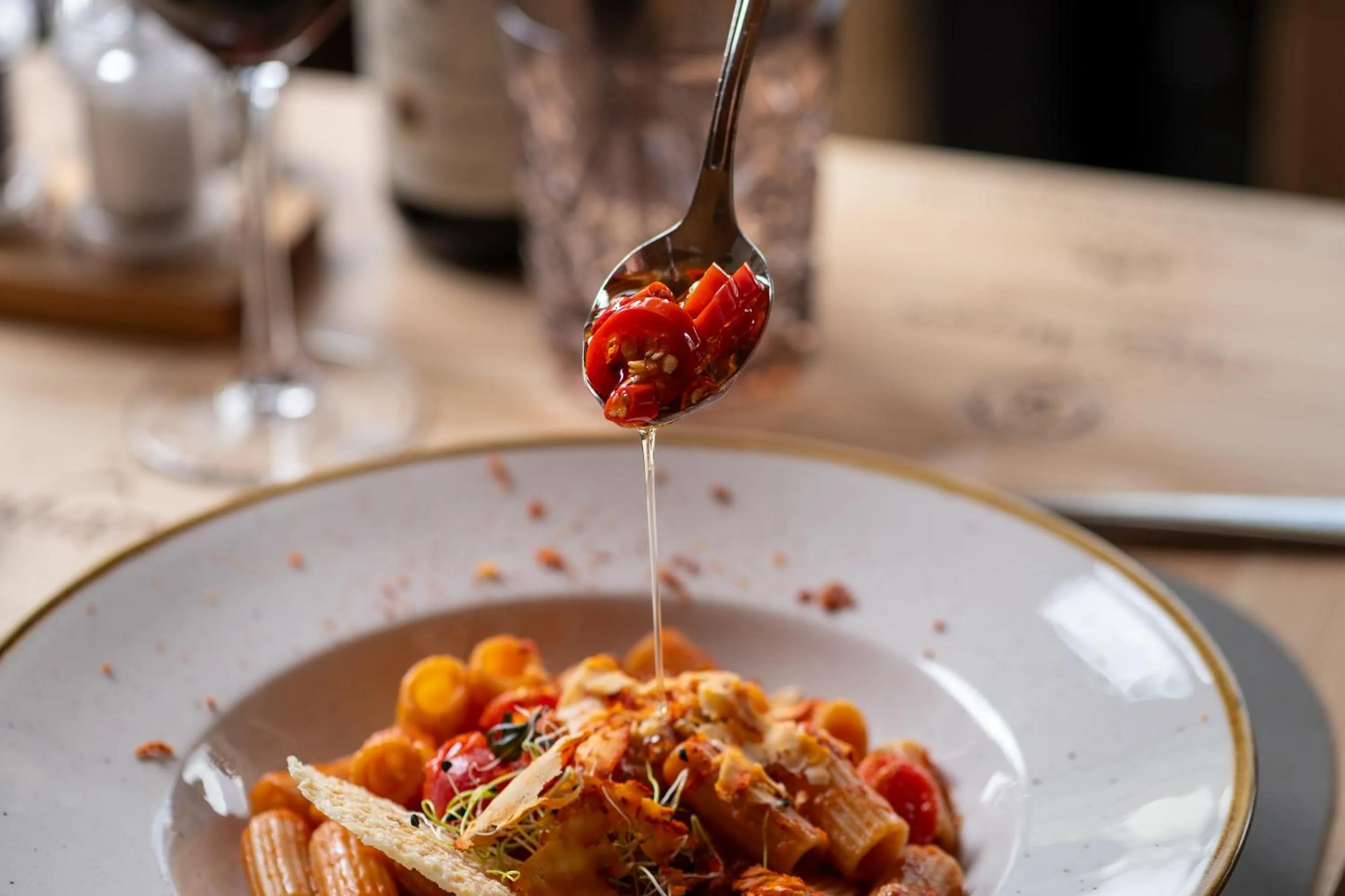 Restaurant/places to eat in Berghotel Randolins