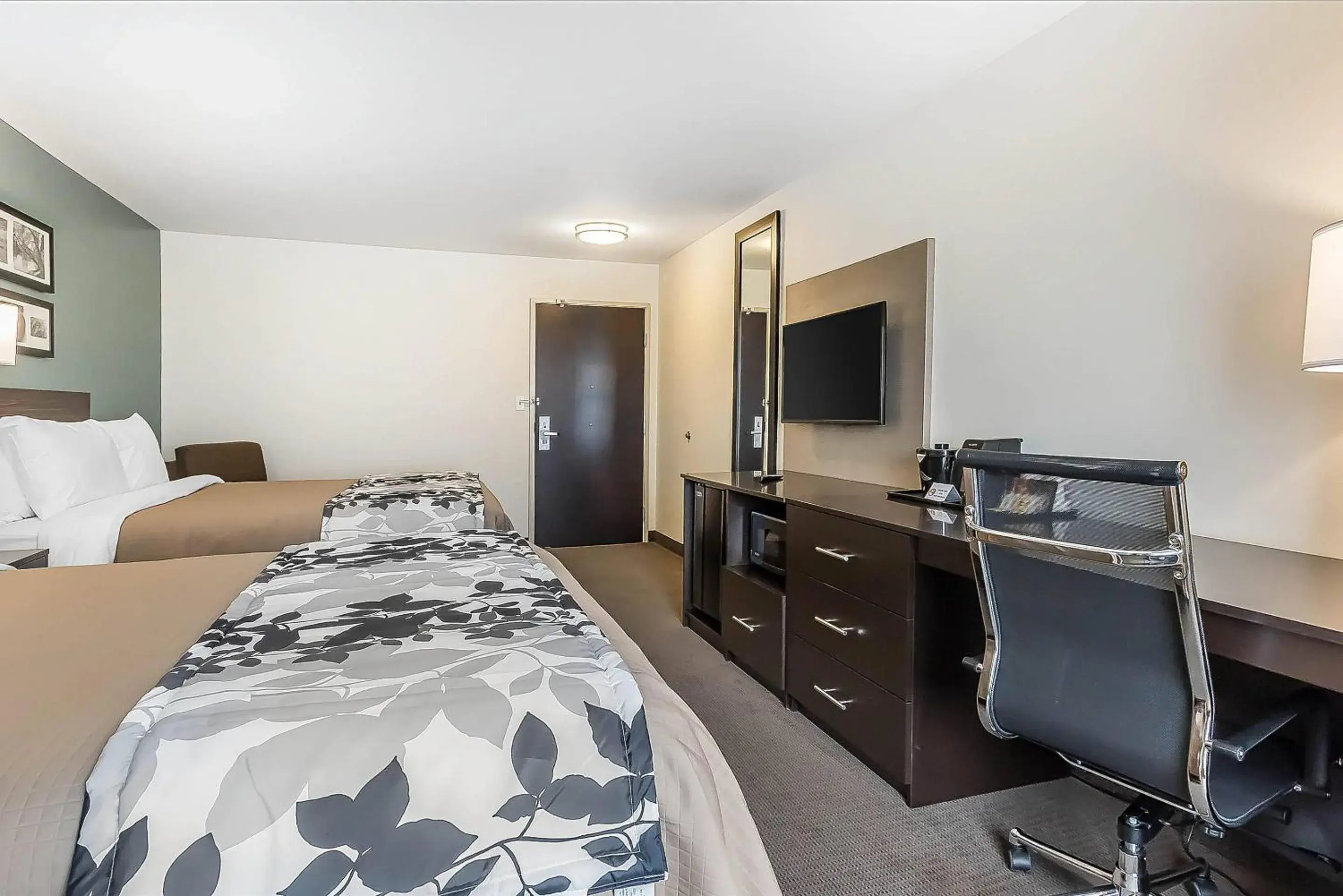 Bedroom, Bed in Sleep Inn & Suites O'Fallon MO - Technology Drive Bedroom, Bed in Sleep Inn & Suites O'Fallon MO - Technology Drive