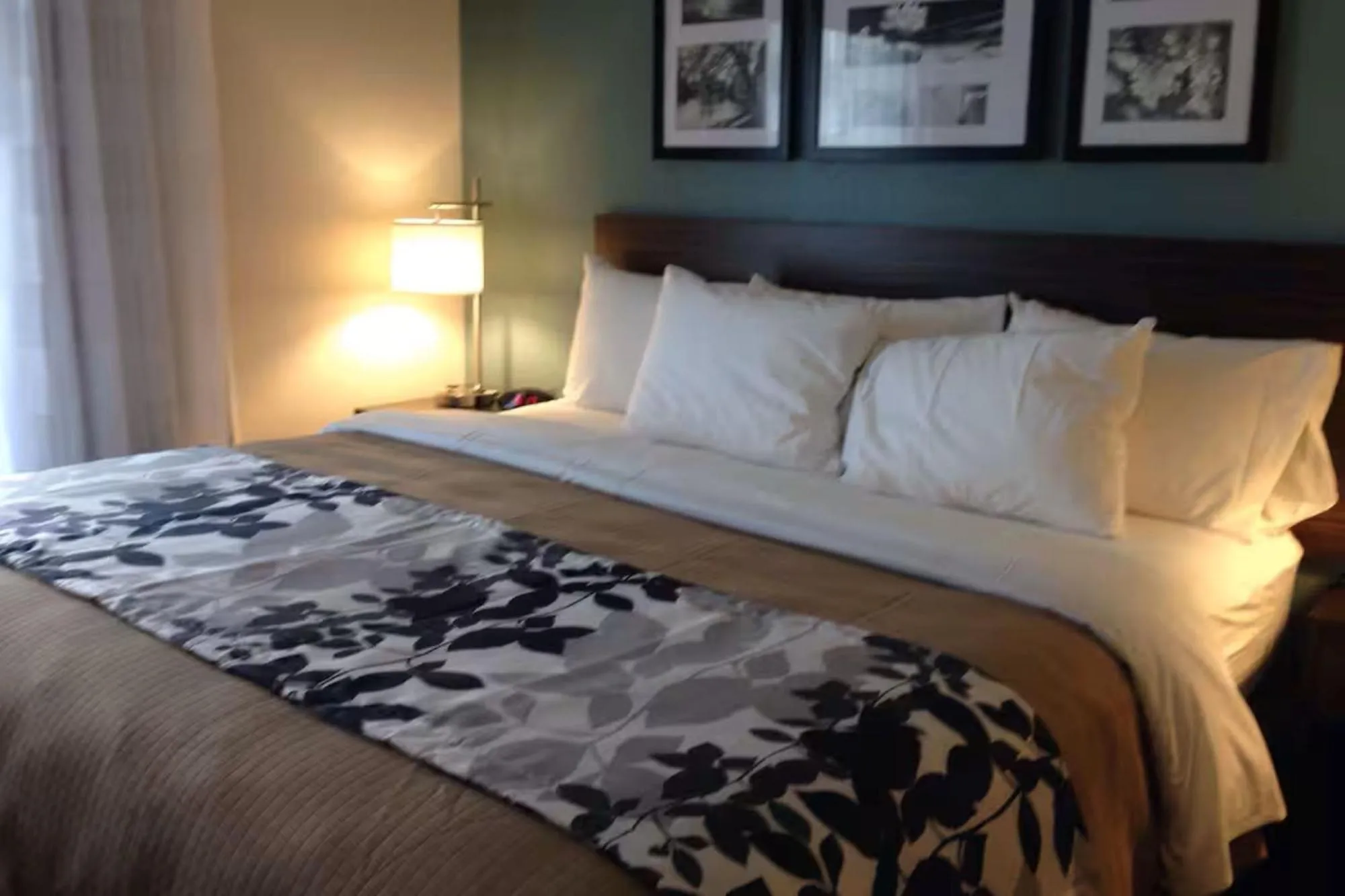 Bed in Sleep Inn & Suites O'Fallon MO - Technology Drive