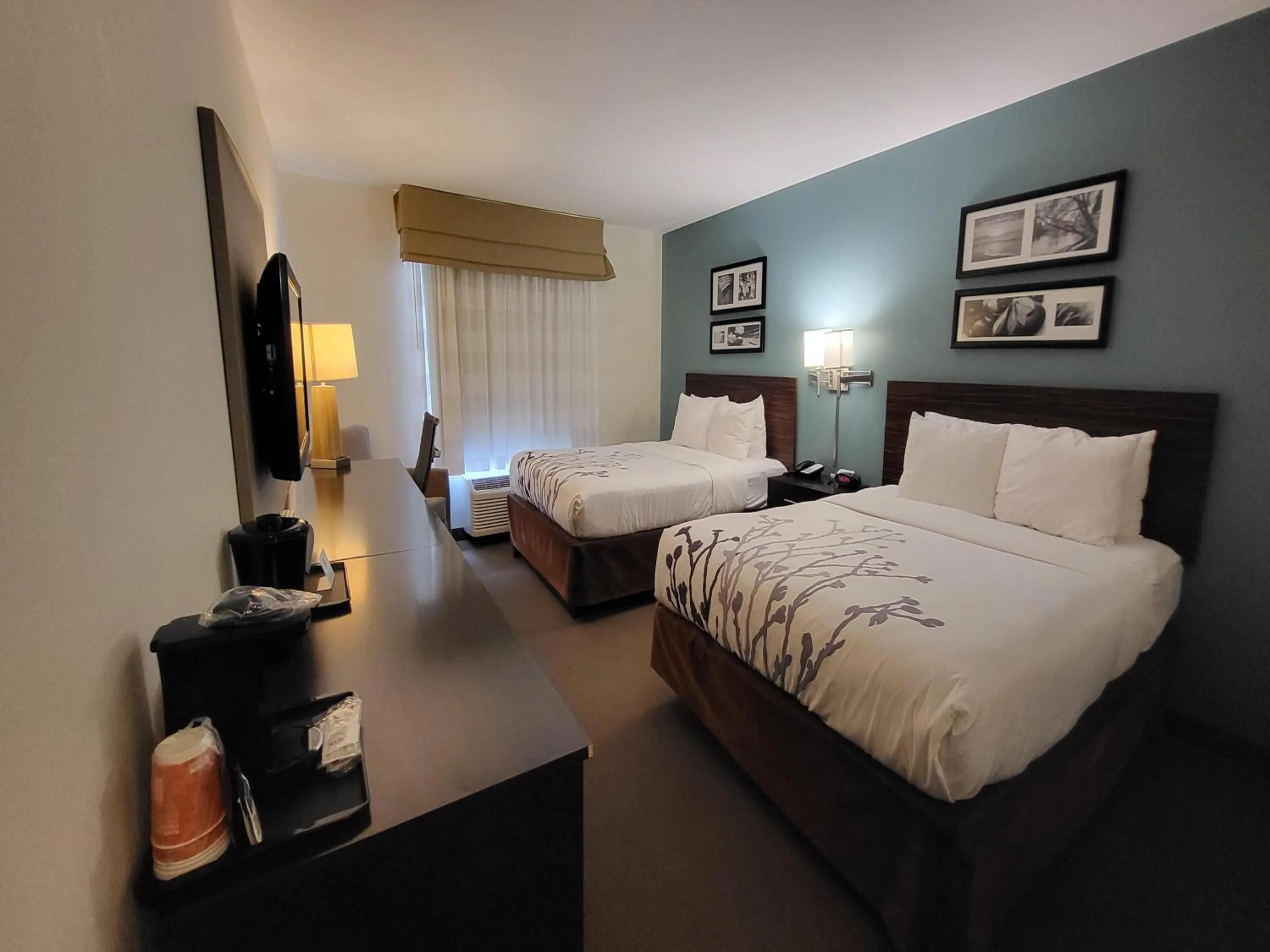 Bed in Sleep Inn & Suites O'Fallon MO - Technology Drive