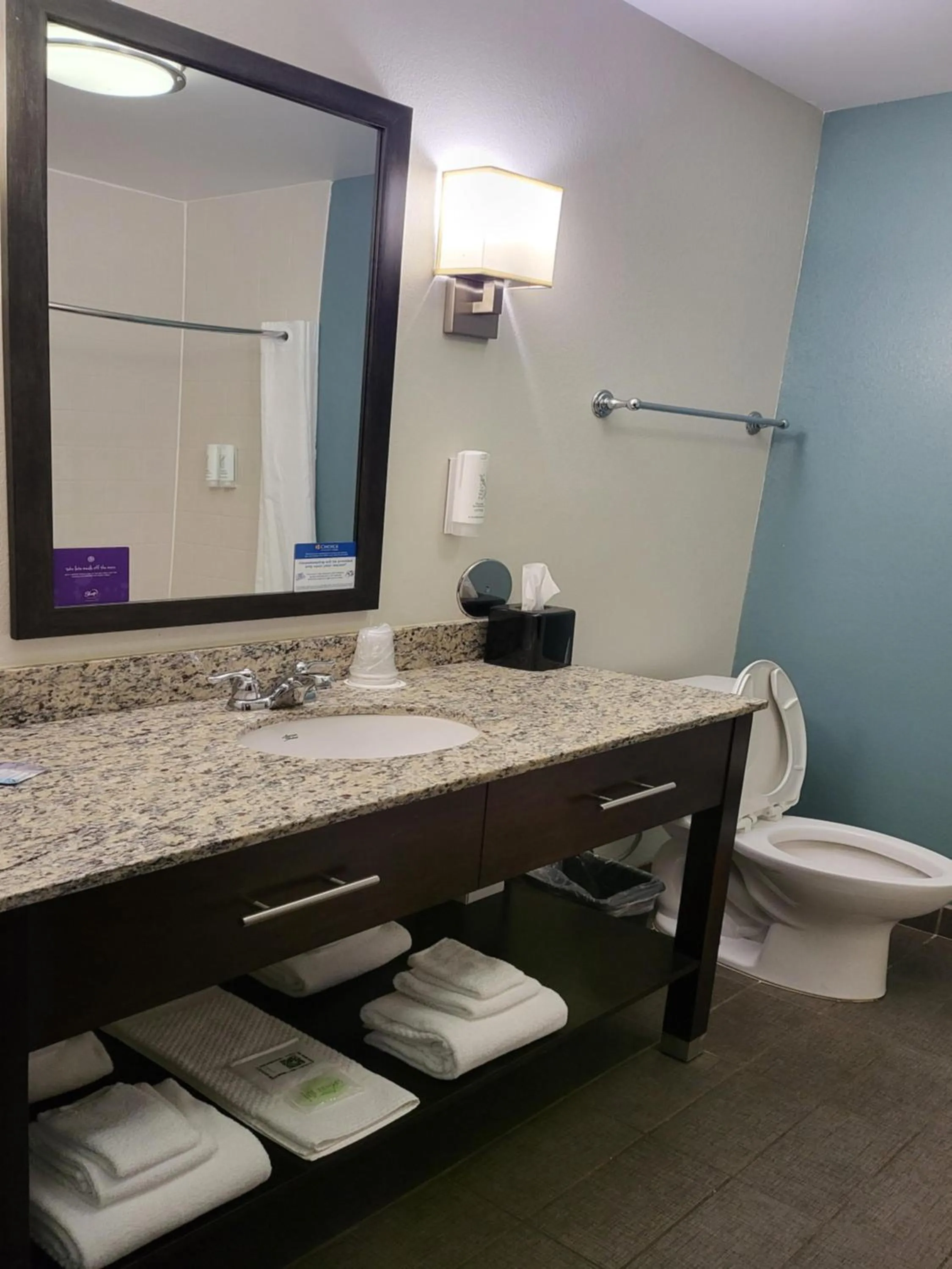 Bathroom in Sleep Inn & Suites O'Fallon MO - Technology Drive