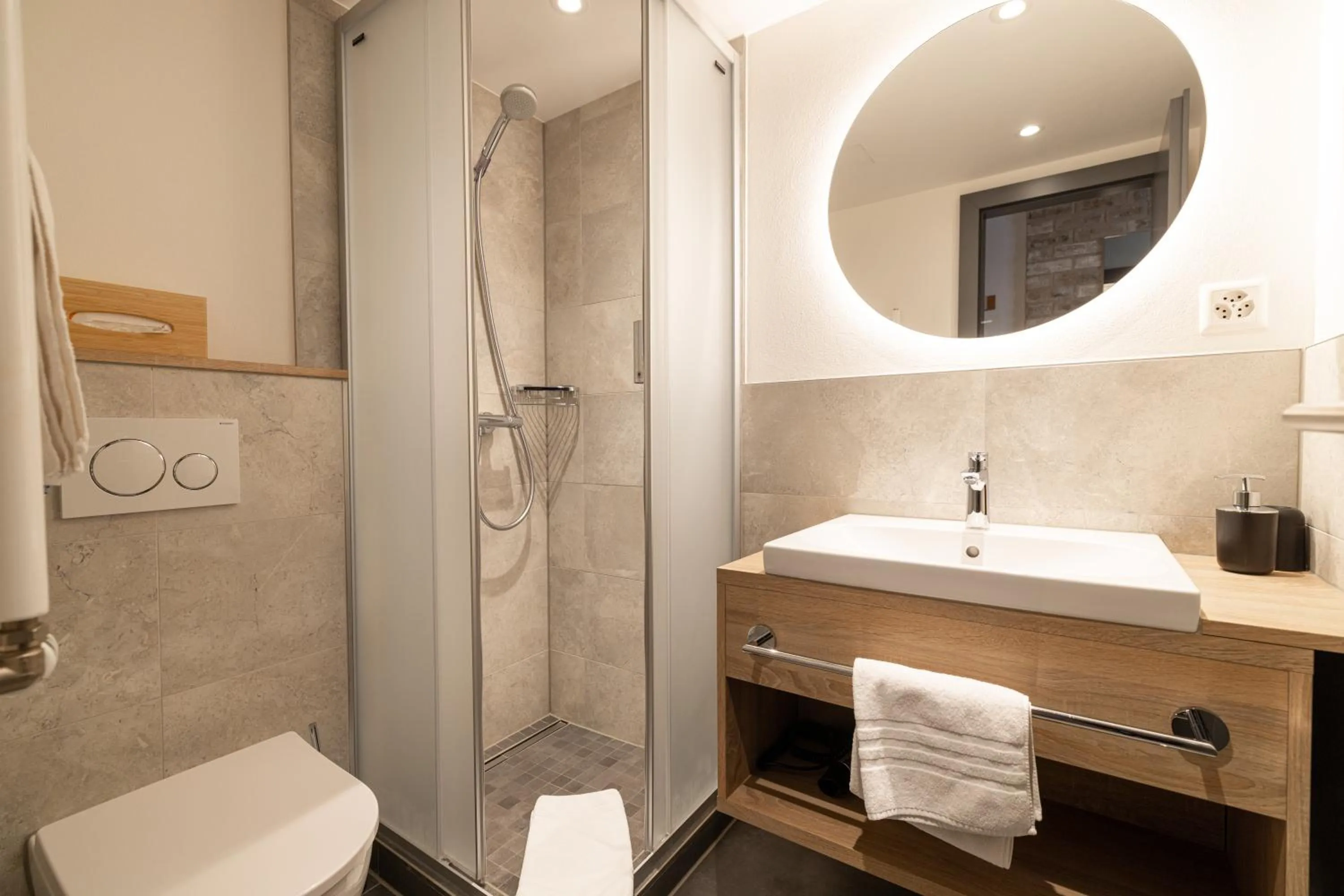 Bathroom in Hotel Hohe Promenade