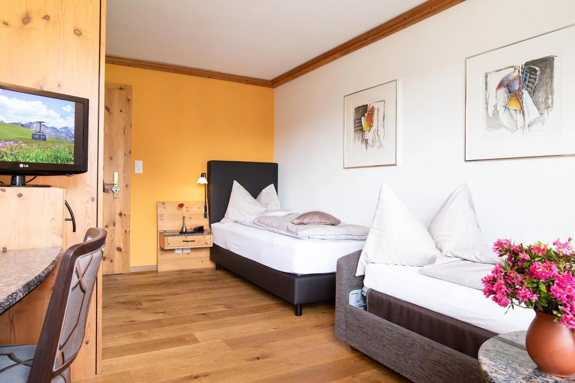 Bed in Hotel Hohe Promenade