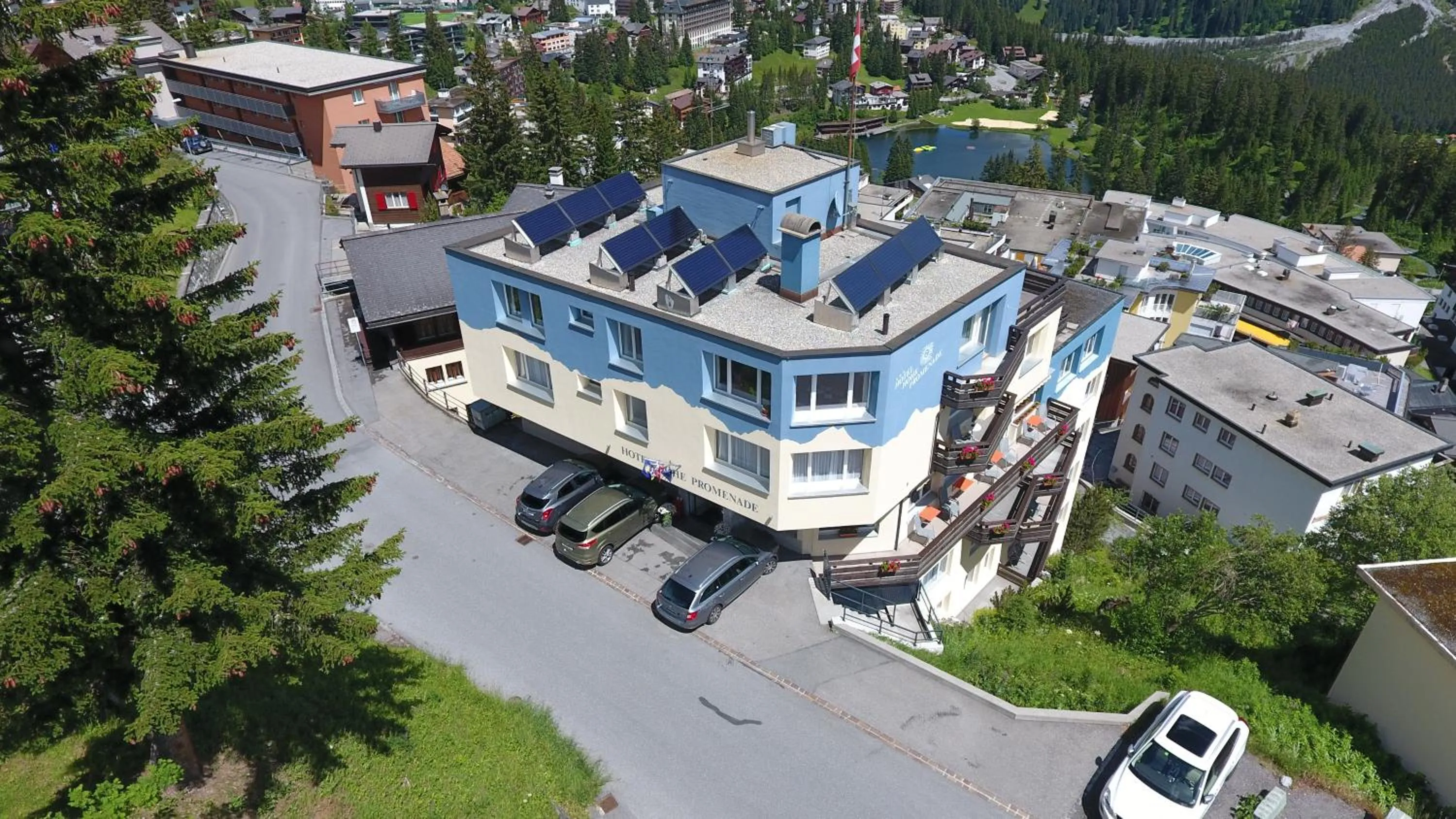 Bird's eye view in Hotel Hohe Promenade