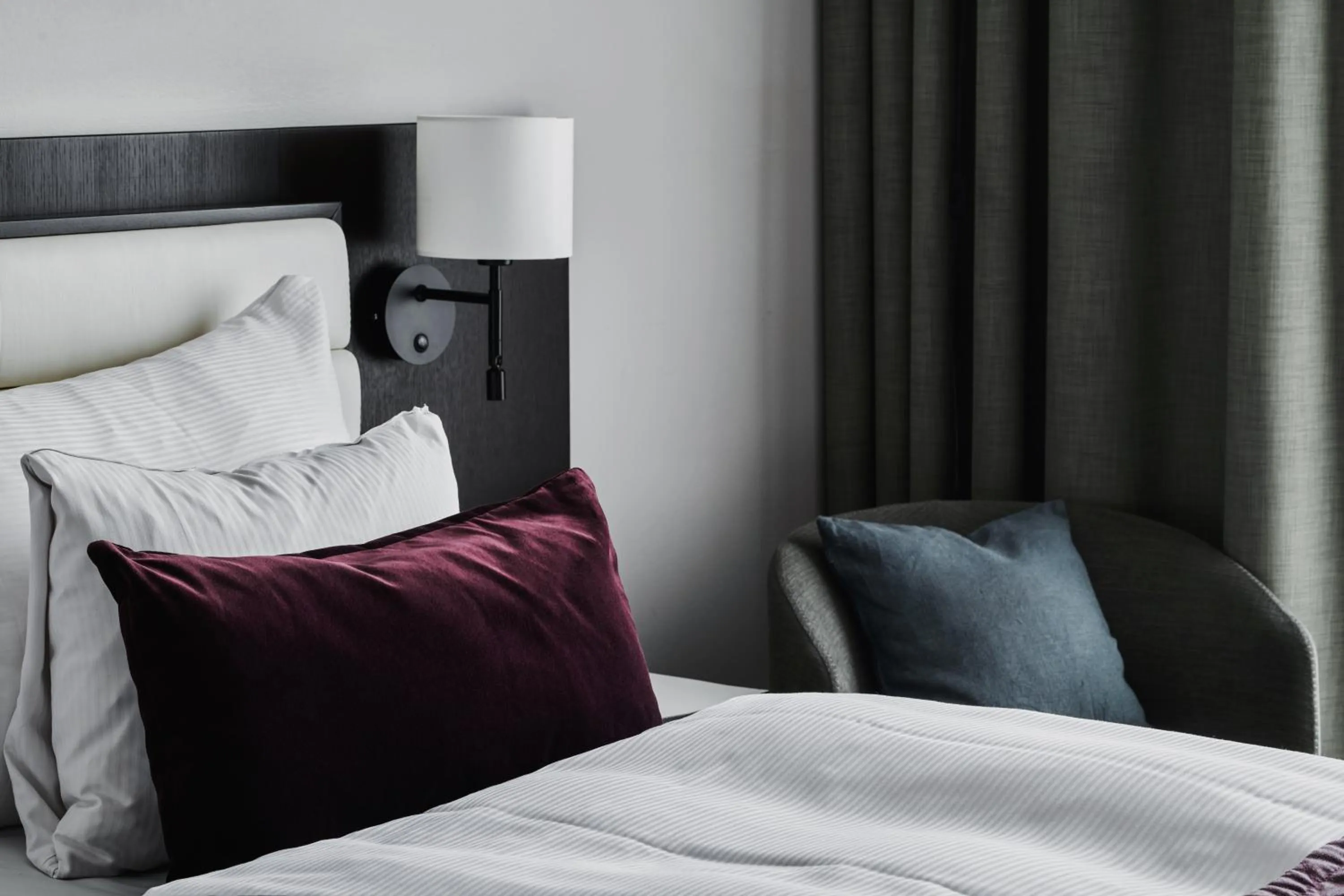 Bed in Clarion Hotel Stockholm