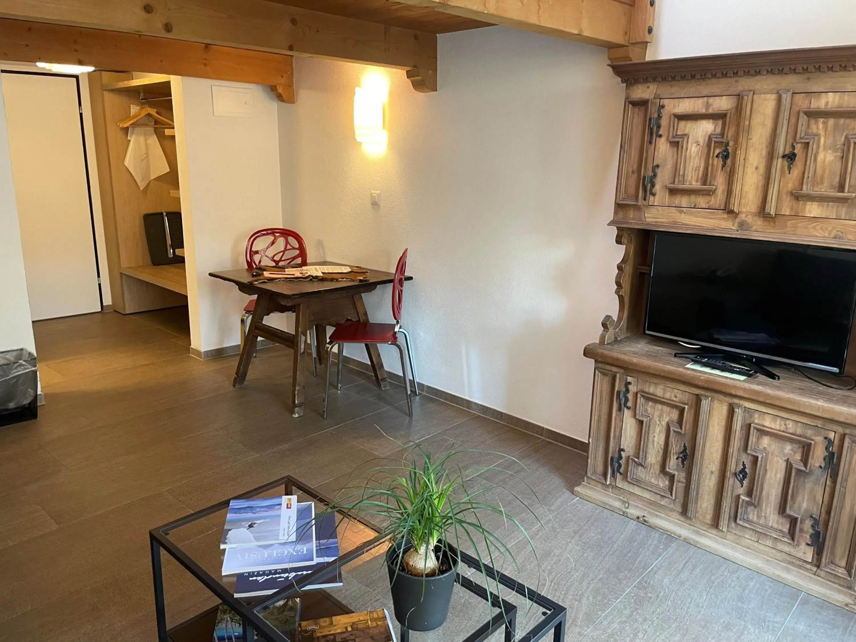 Living room in Hotel des Alpes