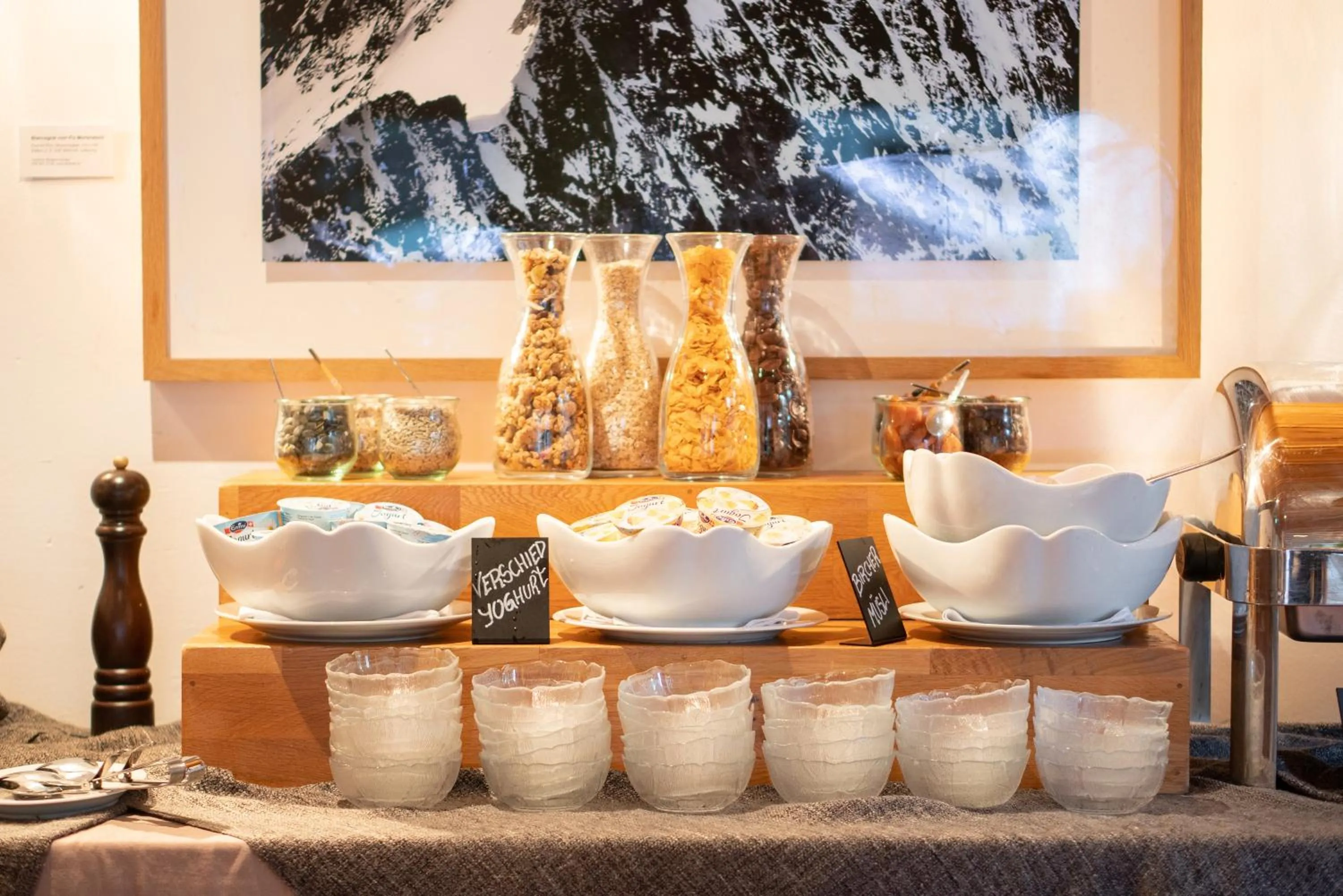 Breakfast in Hotel des Alpes