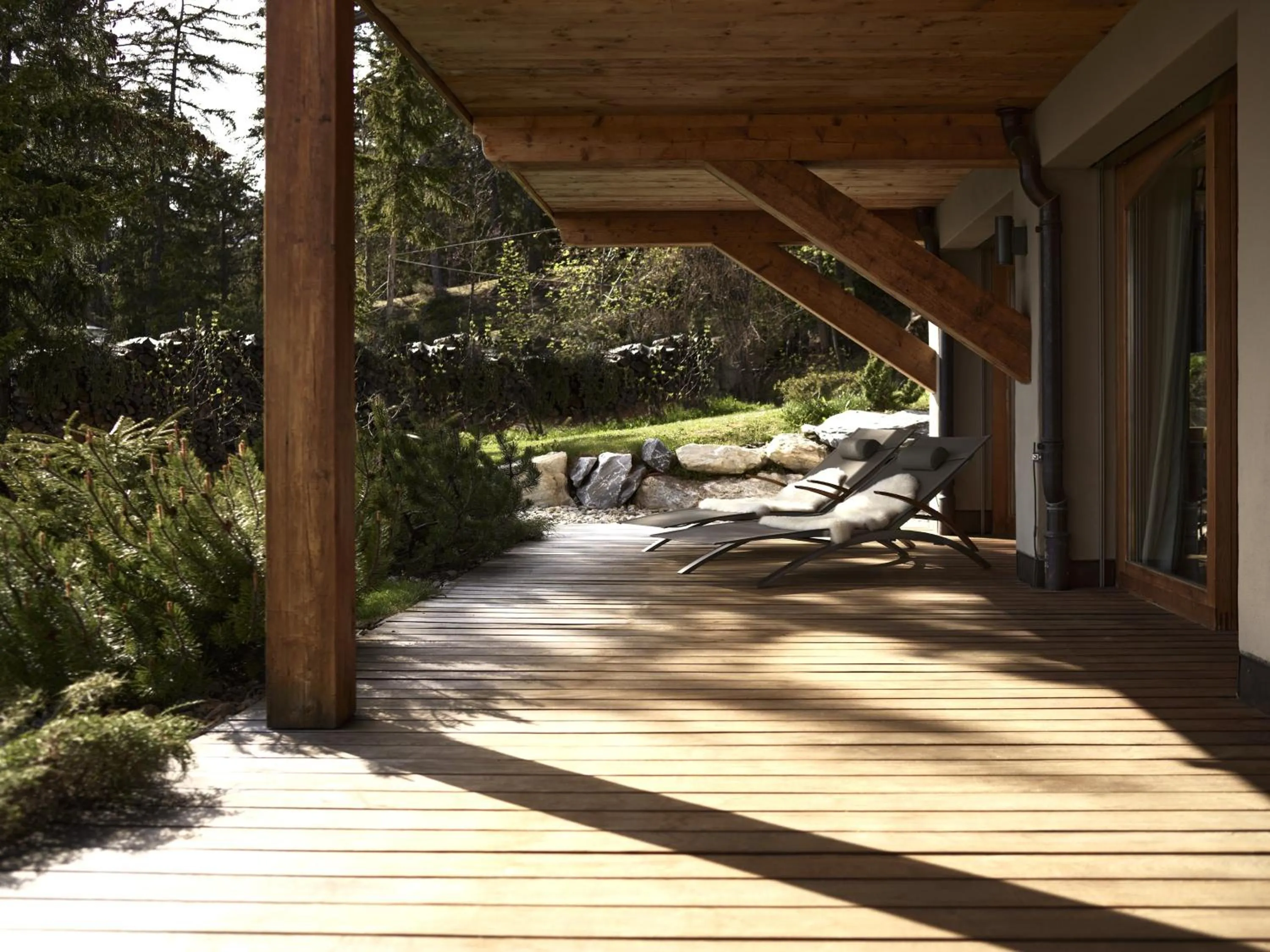 Balcony/Terrace in LeCrans