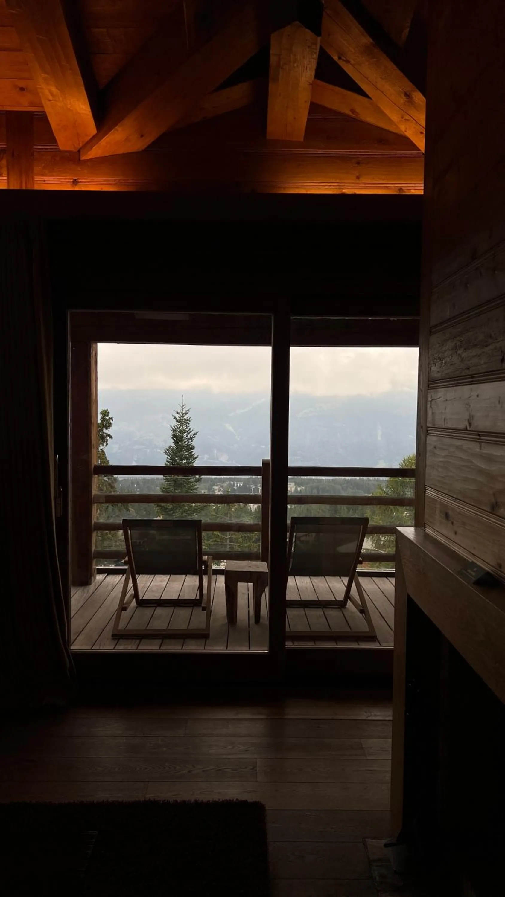 Balcony/Terrace in LeCrans