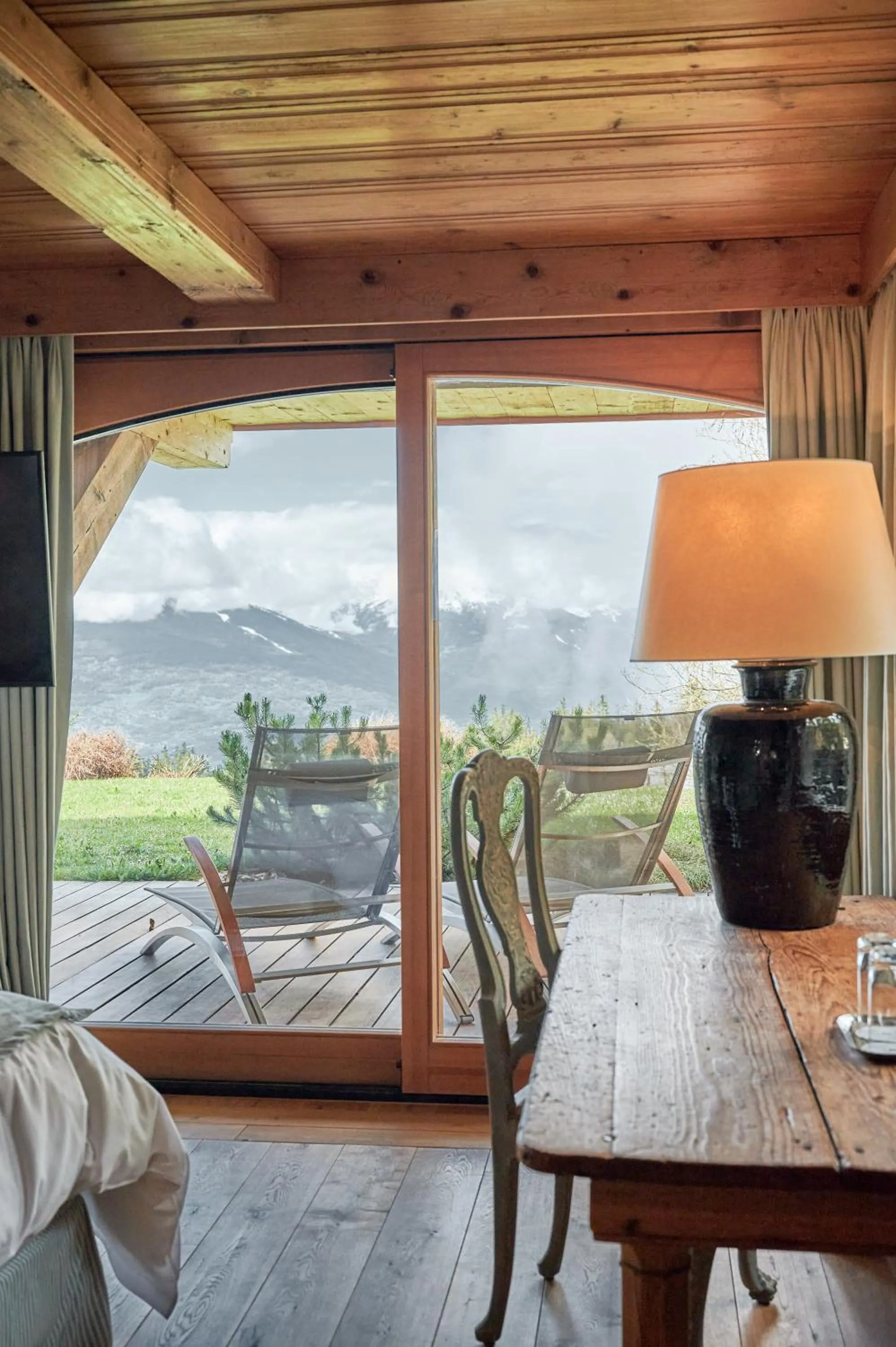 Balcony/Terrace in LeCrans