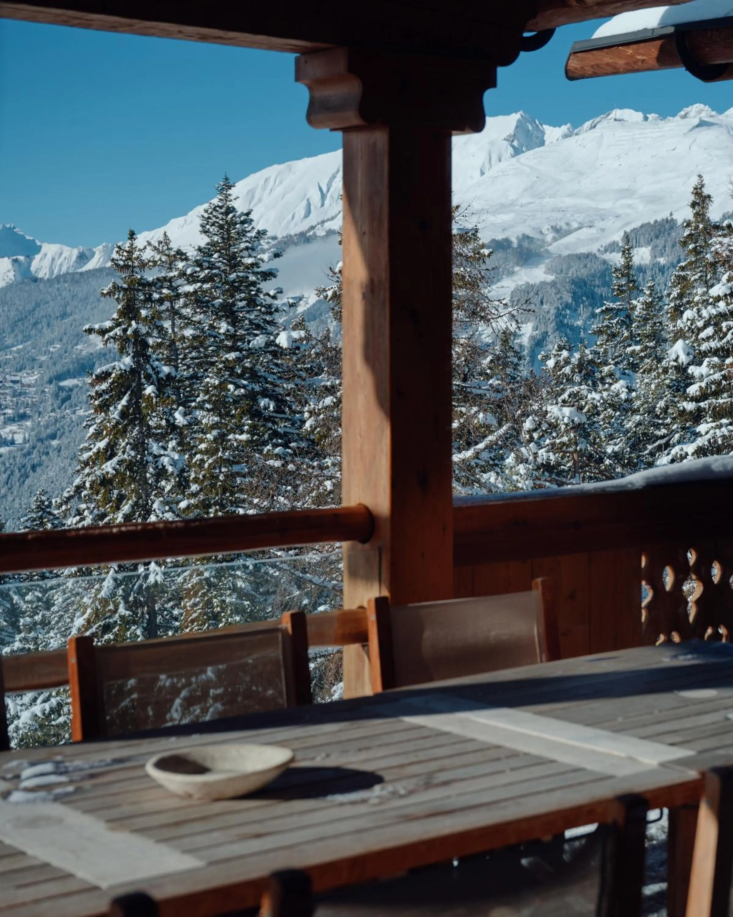 Natural landscape in LeCrans