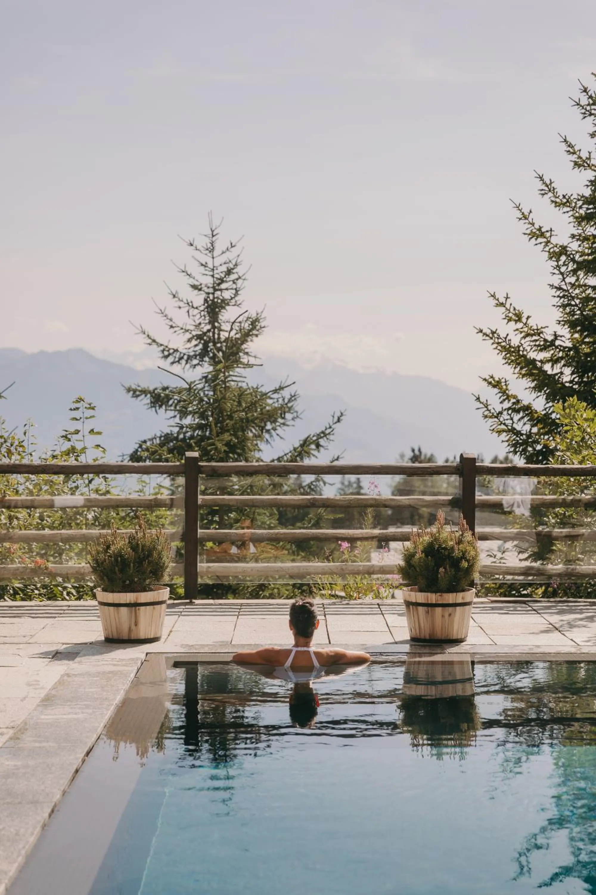 Natural landscape in LeCrans