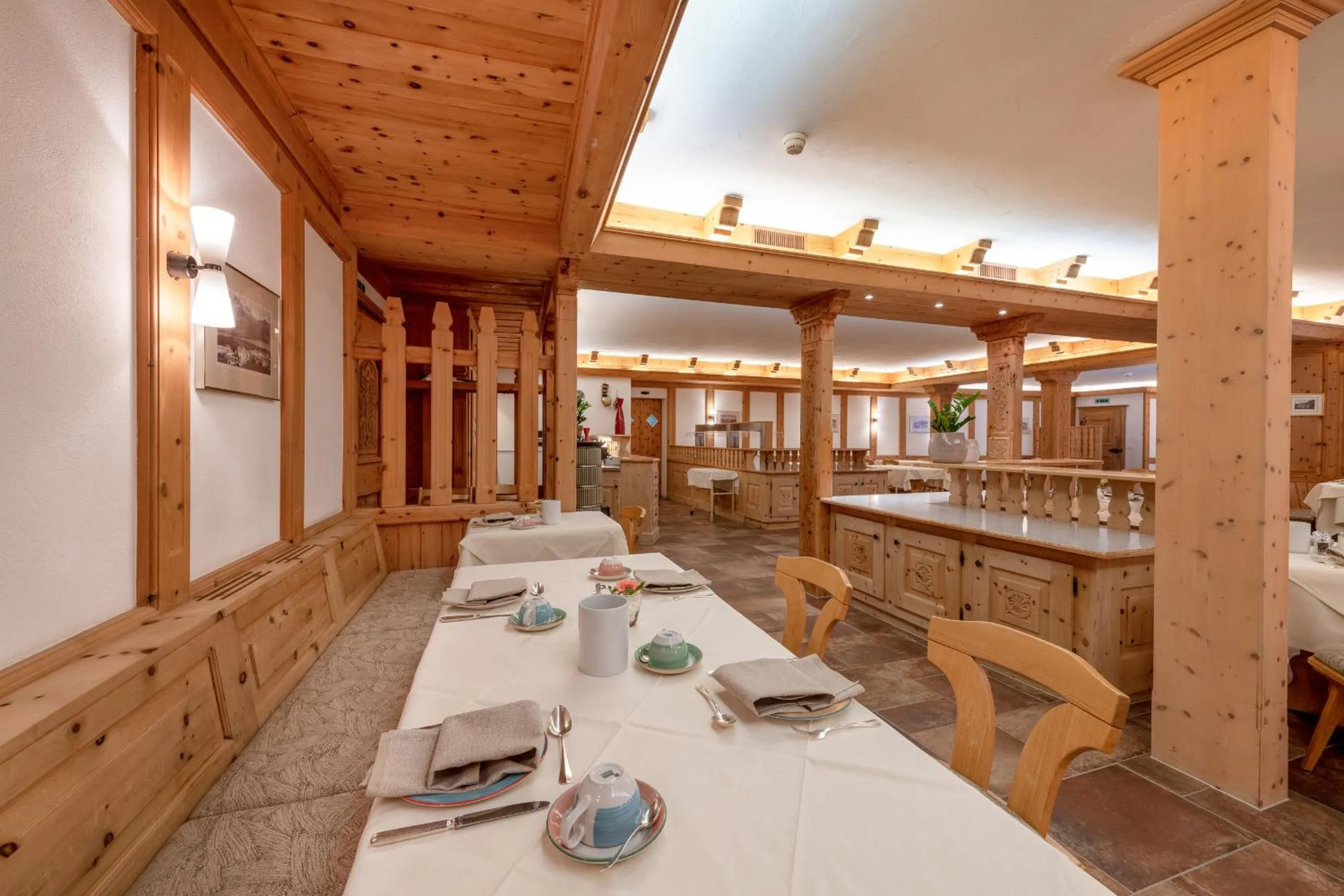 Breakfast in Hotel Post Sils Maria