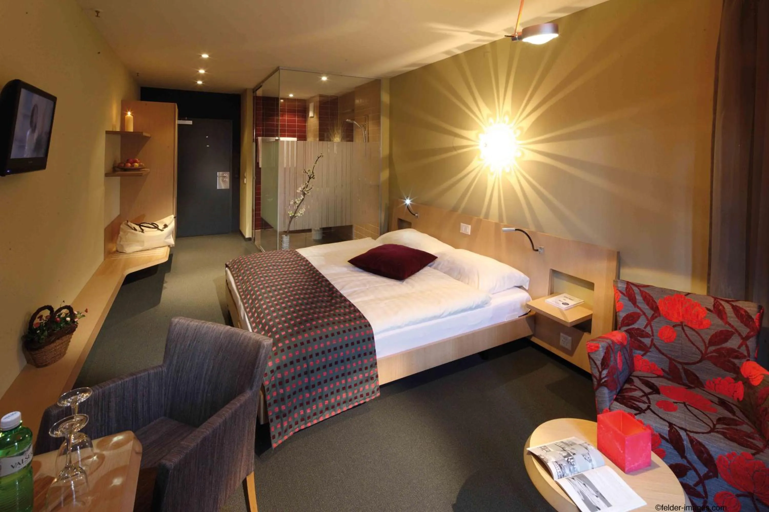 Bed in Hotel Rovanada Wellness & BergNatur