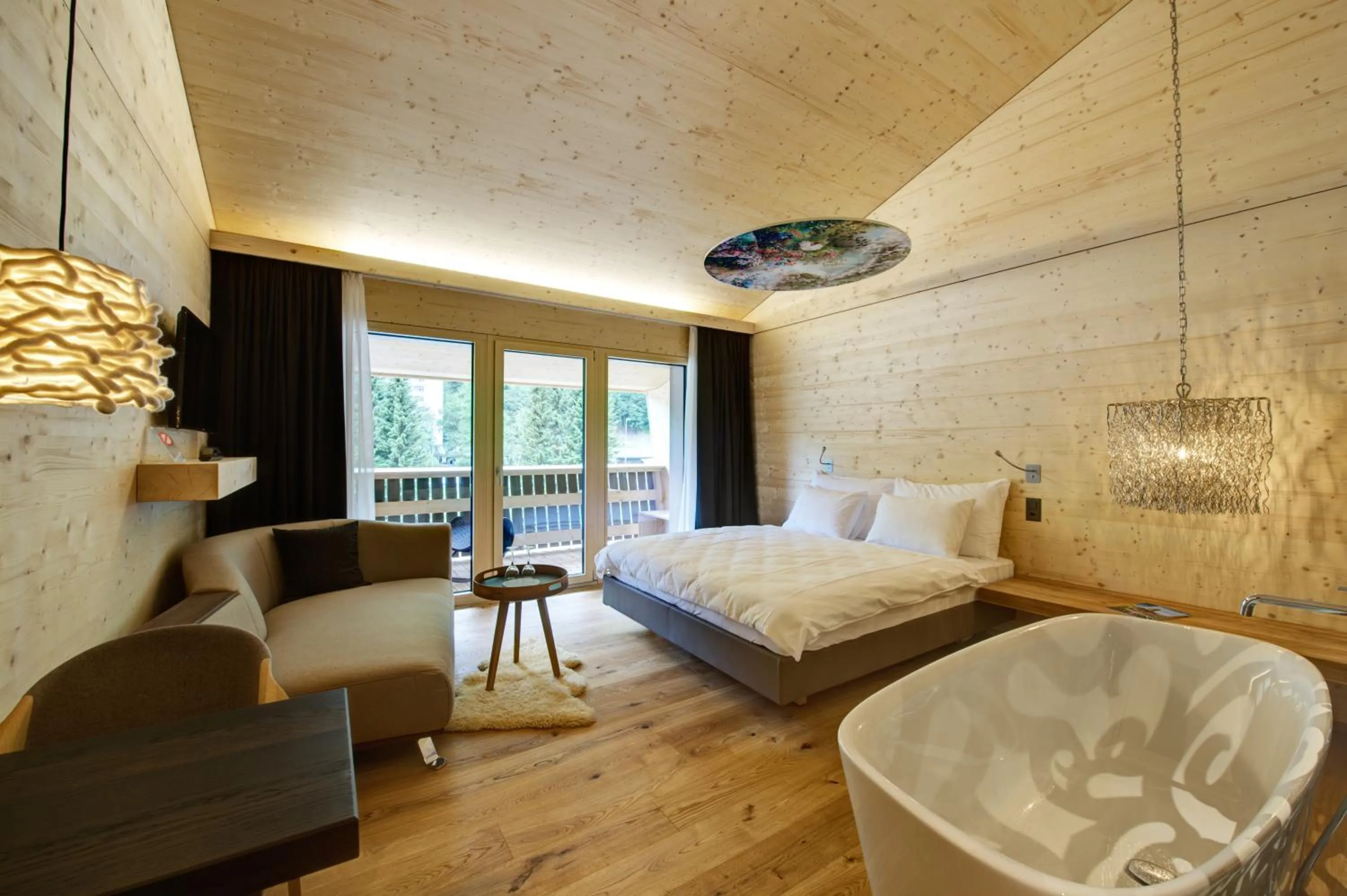 Bedroom, Bed in Hotel Rovanada Wellness & BergNatur