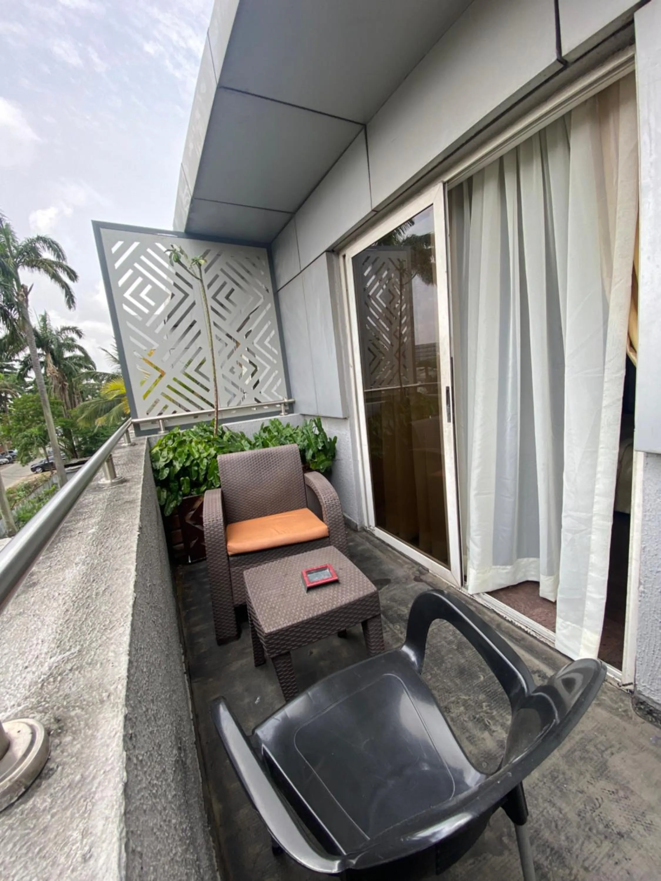 Balcony/Terrace in Angel Hotel