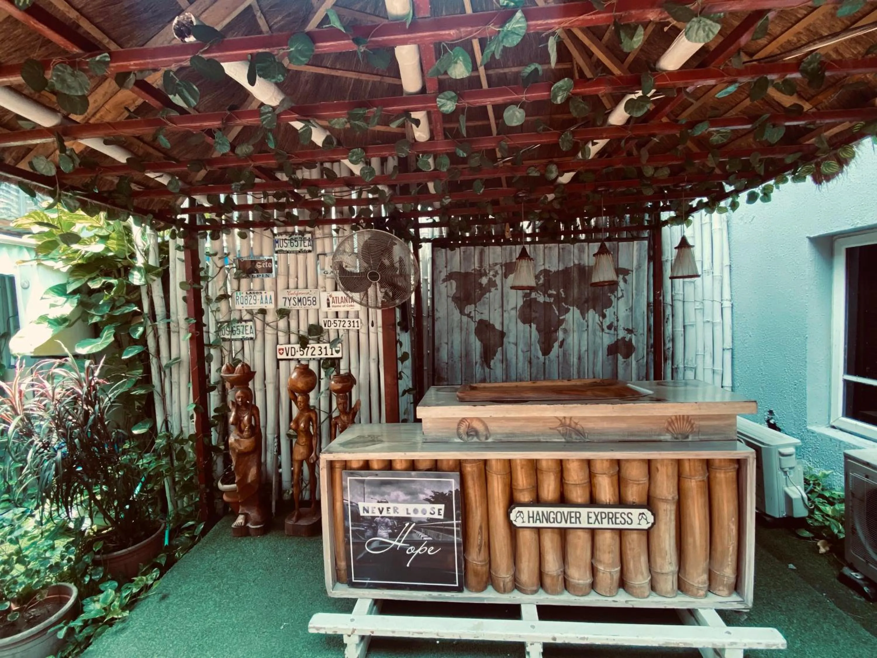 Patio in Angel Hotel