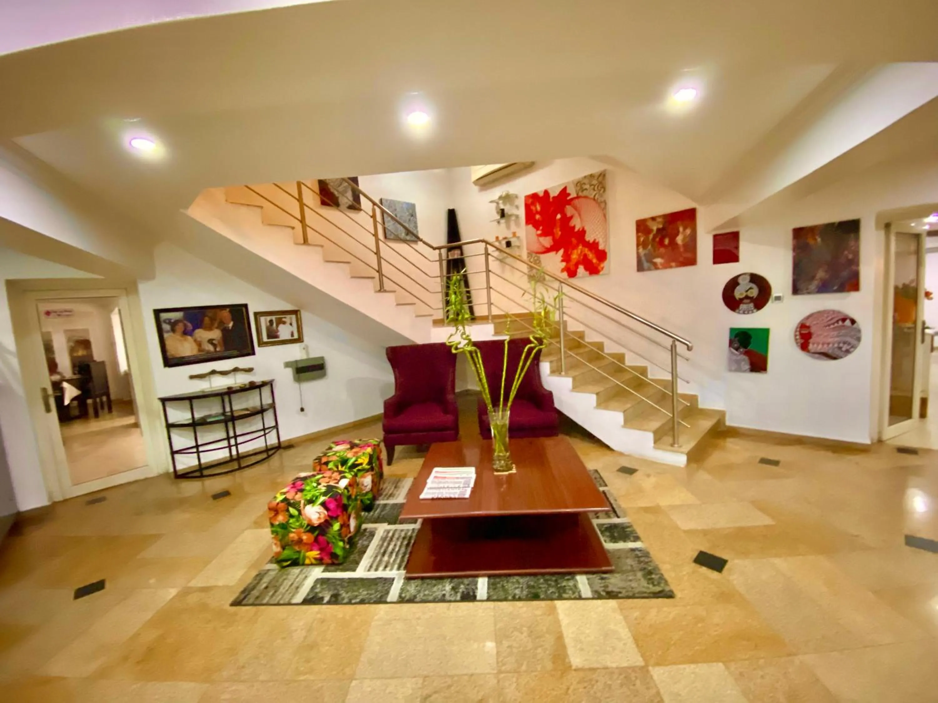 Lobby or reception in Angel Hotel