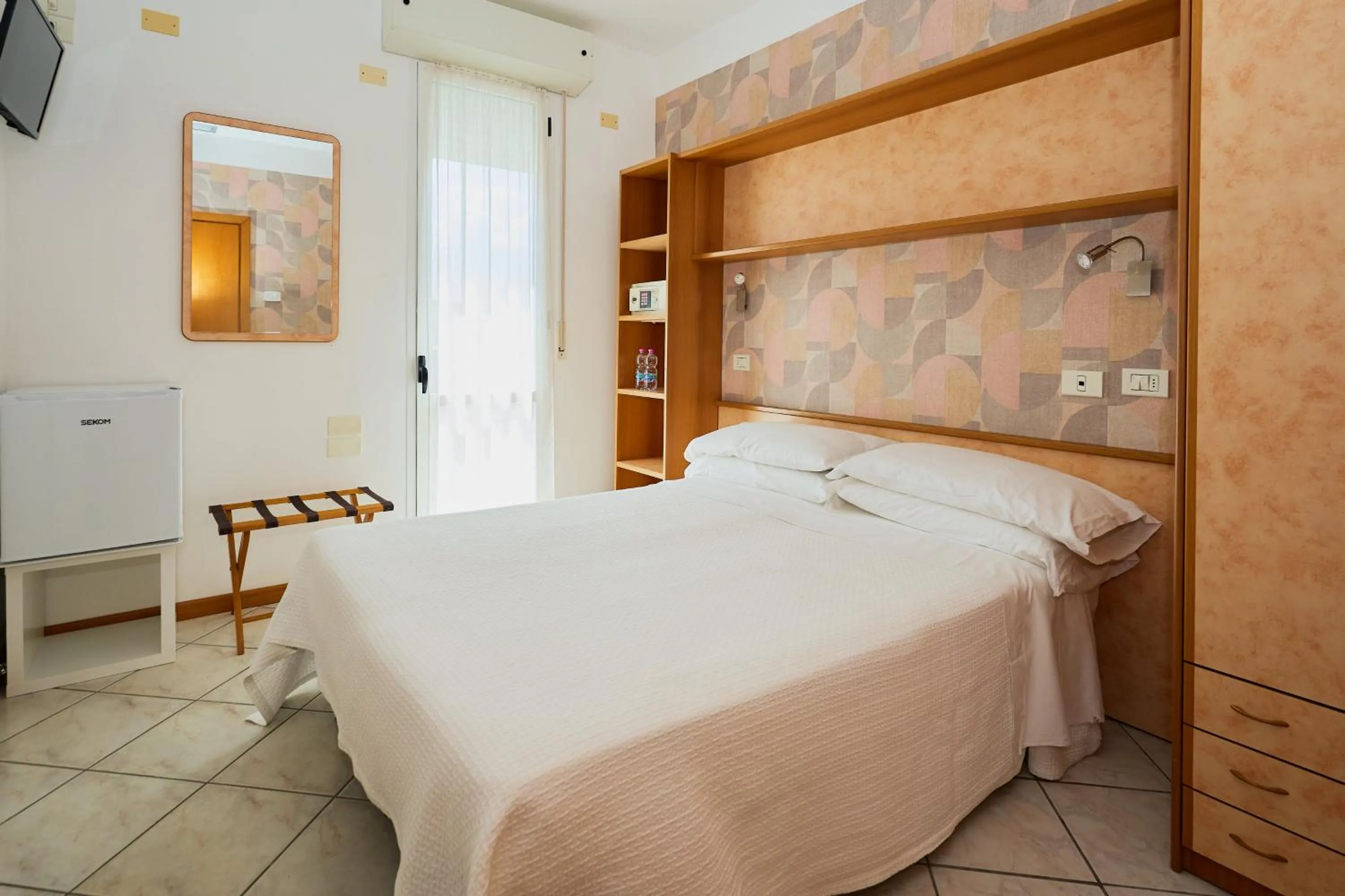 Bedroom, Bed in Hotel Acquario