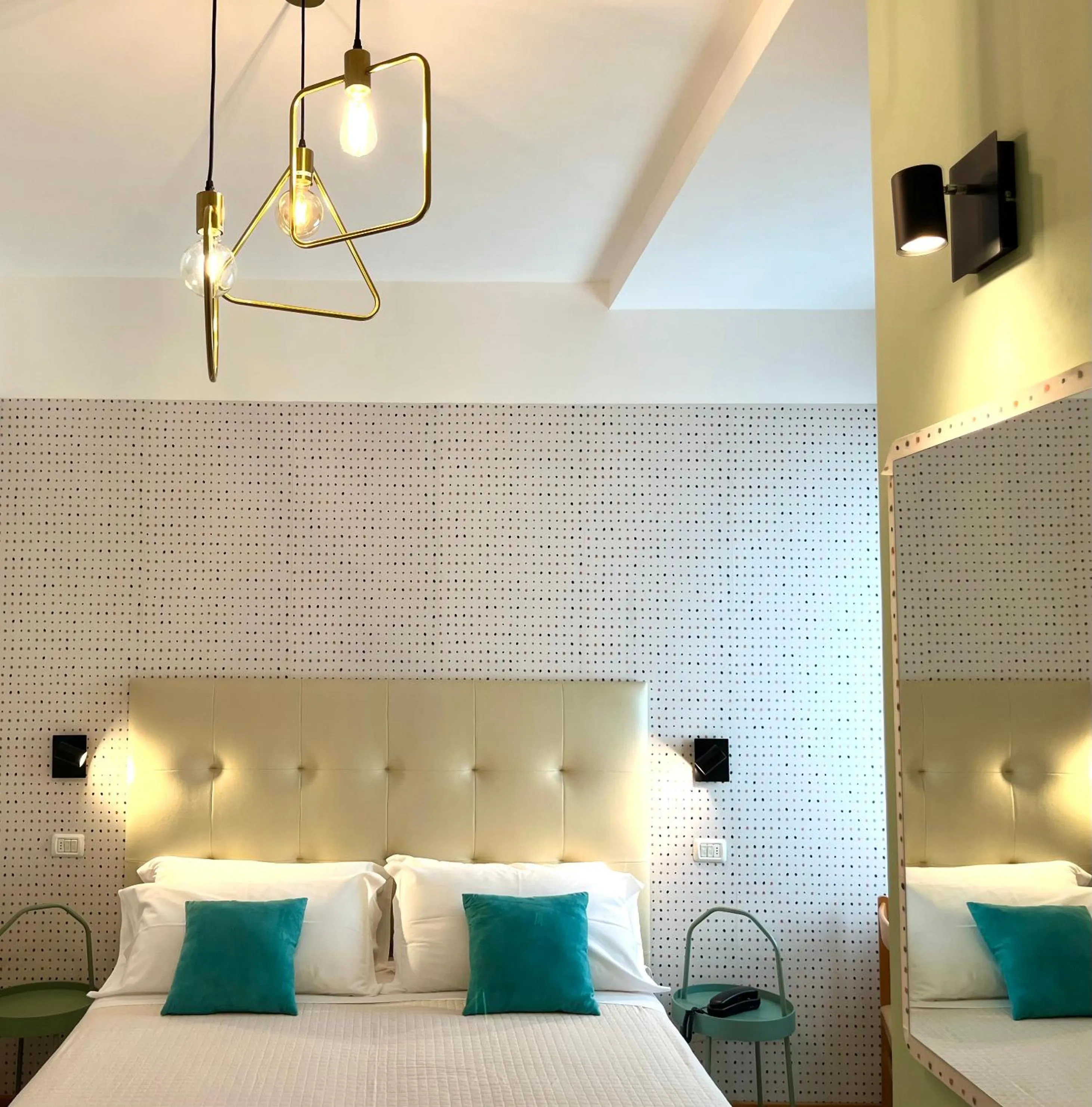 Bedroom, Bed in Hotel Acquario