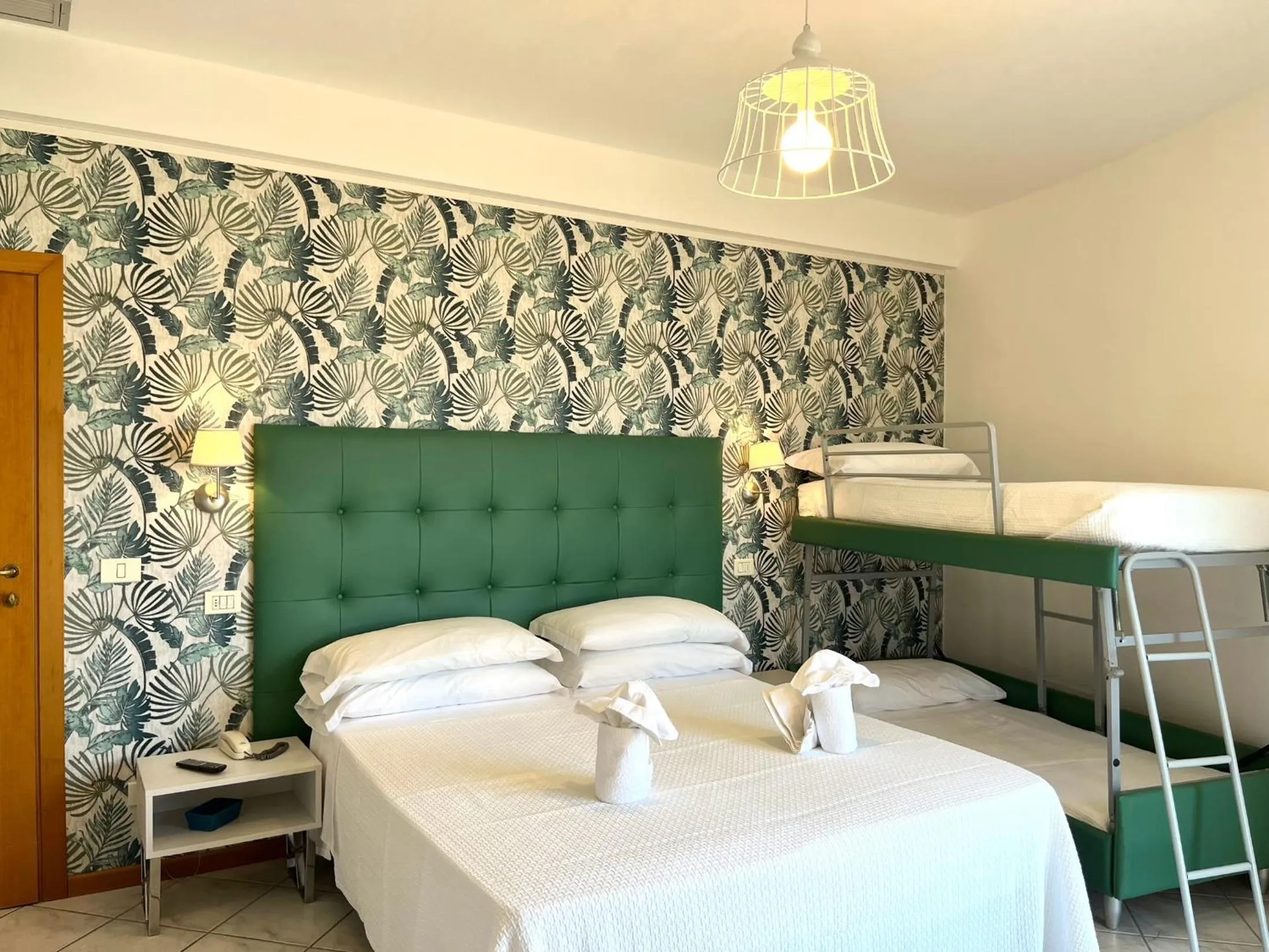 Bedroom, Bed in Hotel Acquario