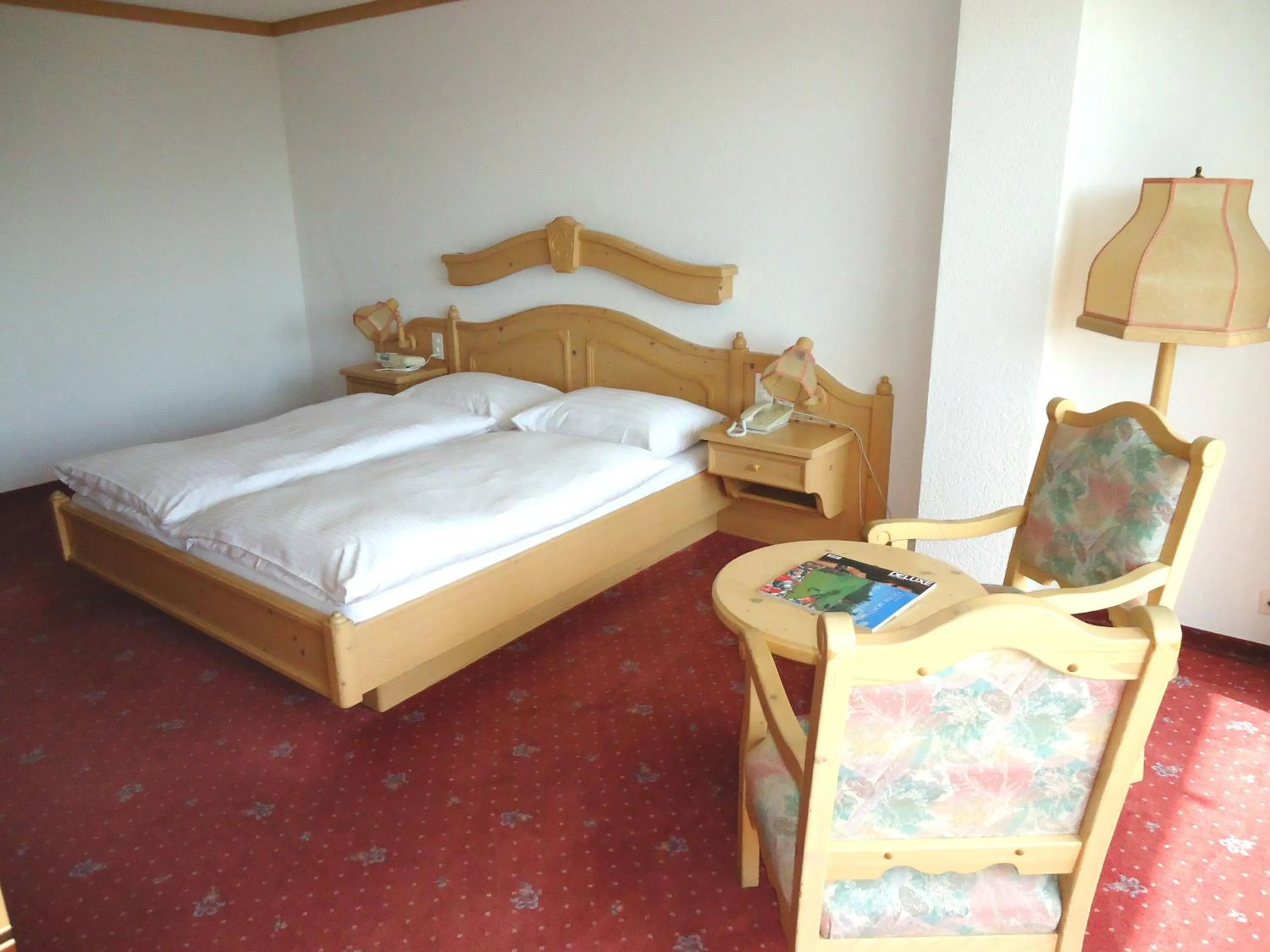 Bed in Grand Hôtel du Parc