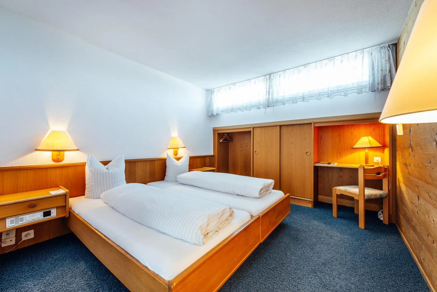 Bed in Hotel-Restaurant Bellevue