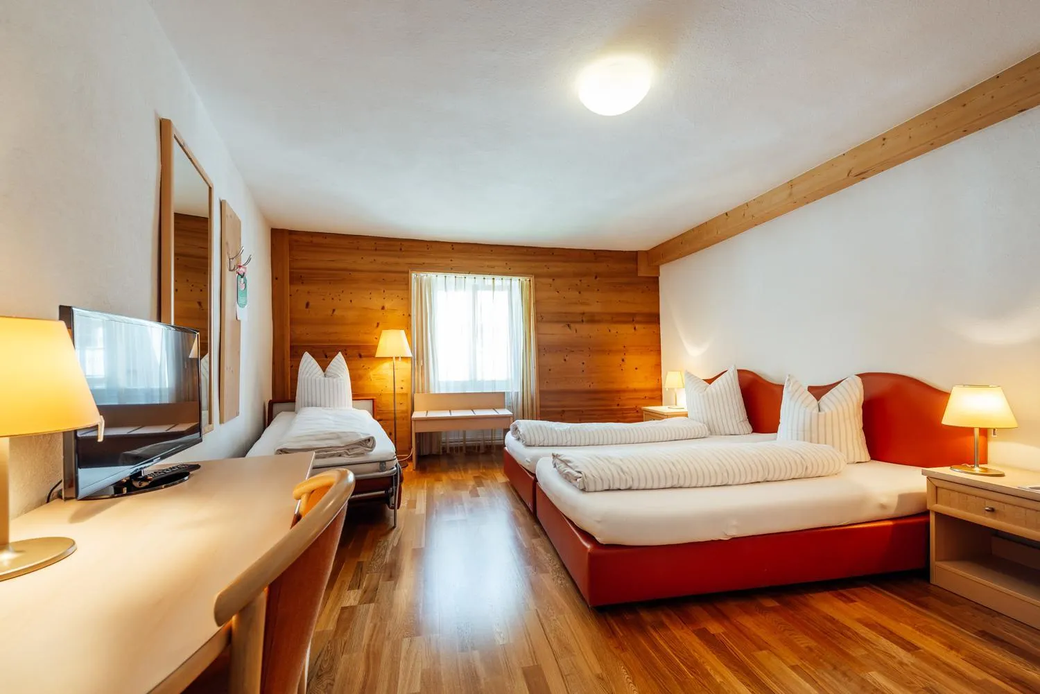 Bed in Hotel-Restaurant Bellevue