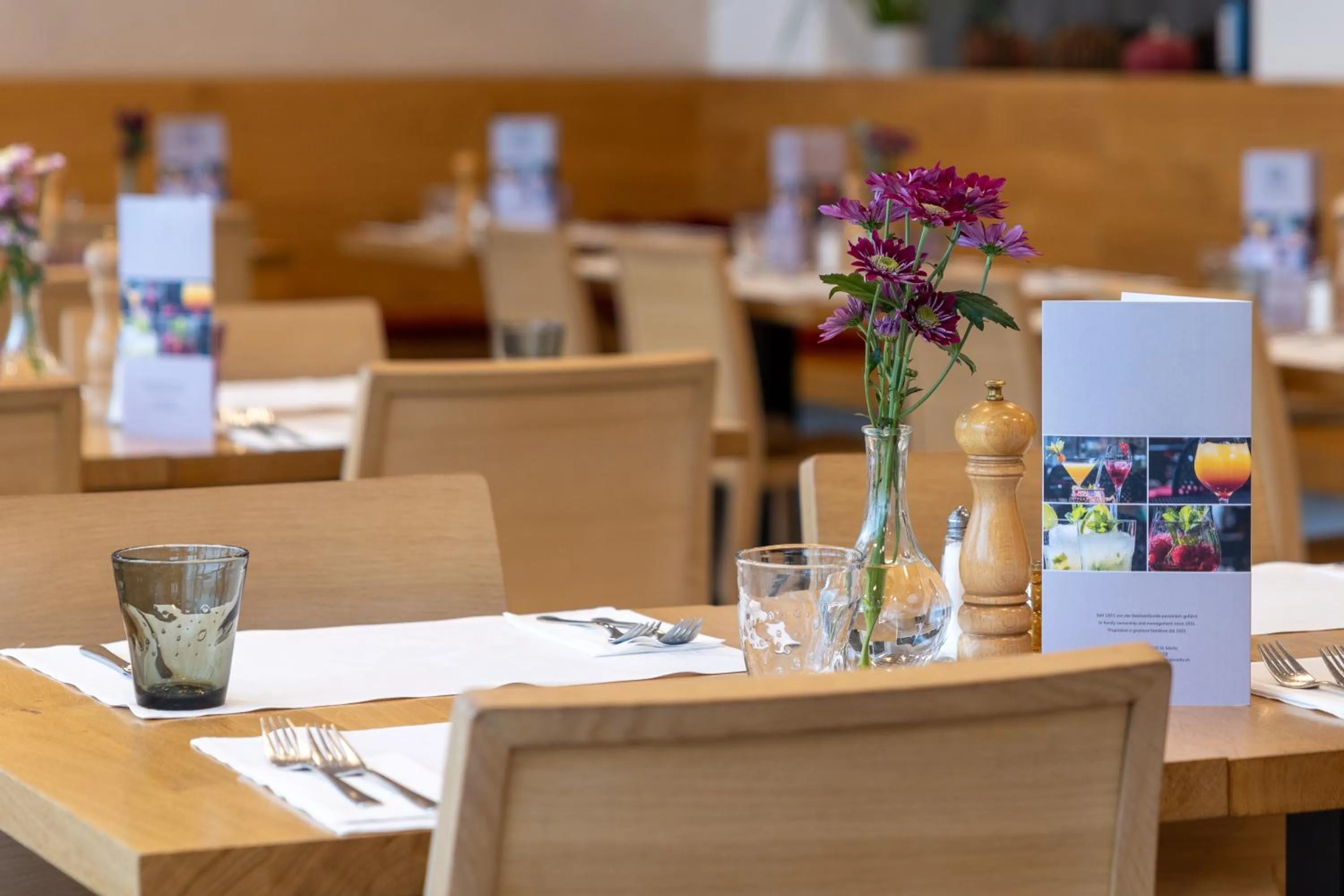 Restaurant/places to eat in Hotel Sonne St. Moritz 3* Superior