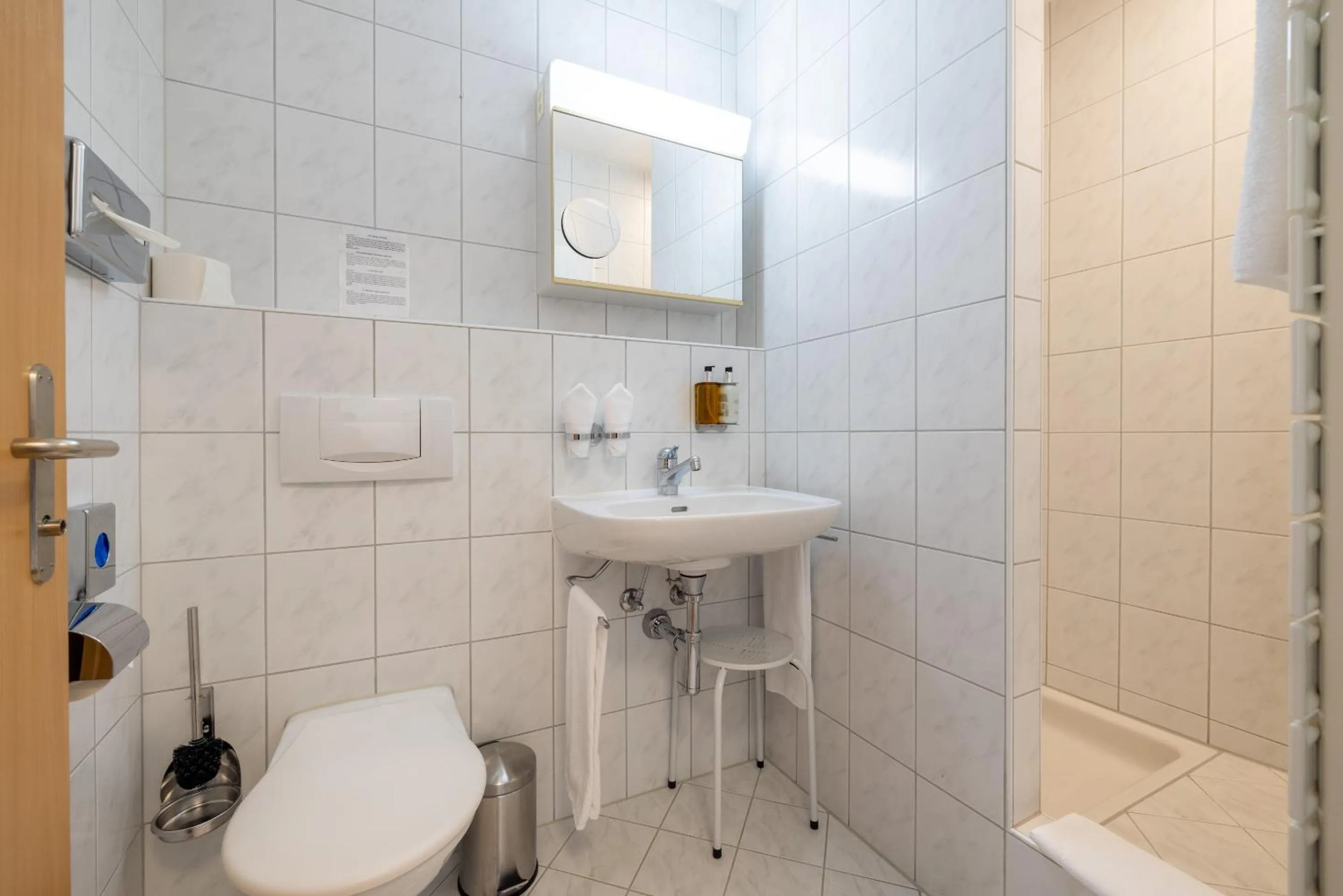 Bathroom in Hotel Sonne St. Moritz 3* Superior