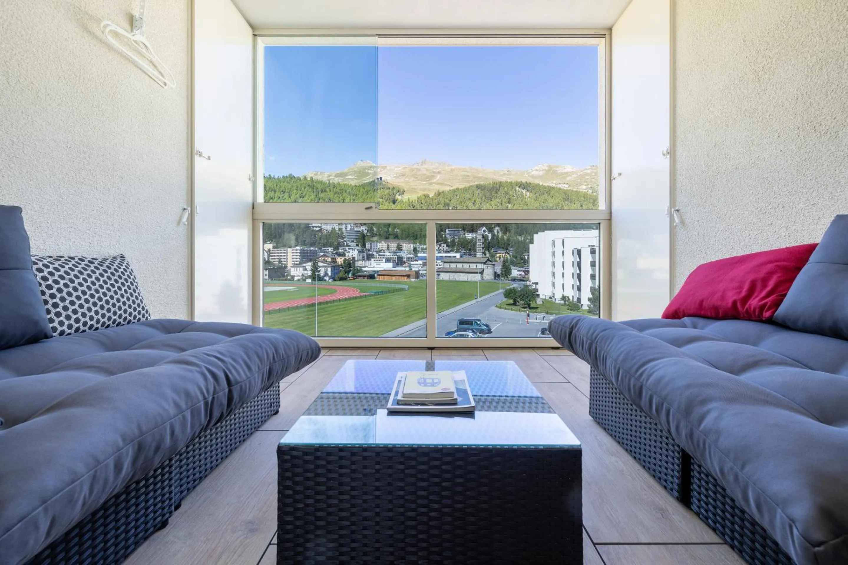 View (from property/room) in Hotel Sonne St. Moritz 3* Superior