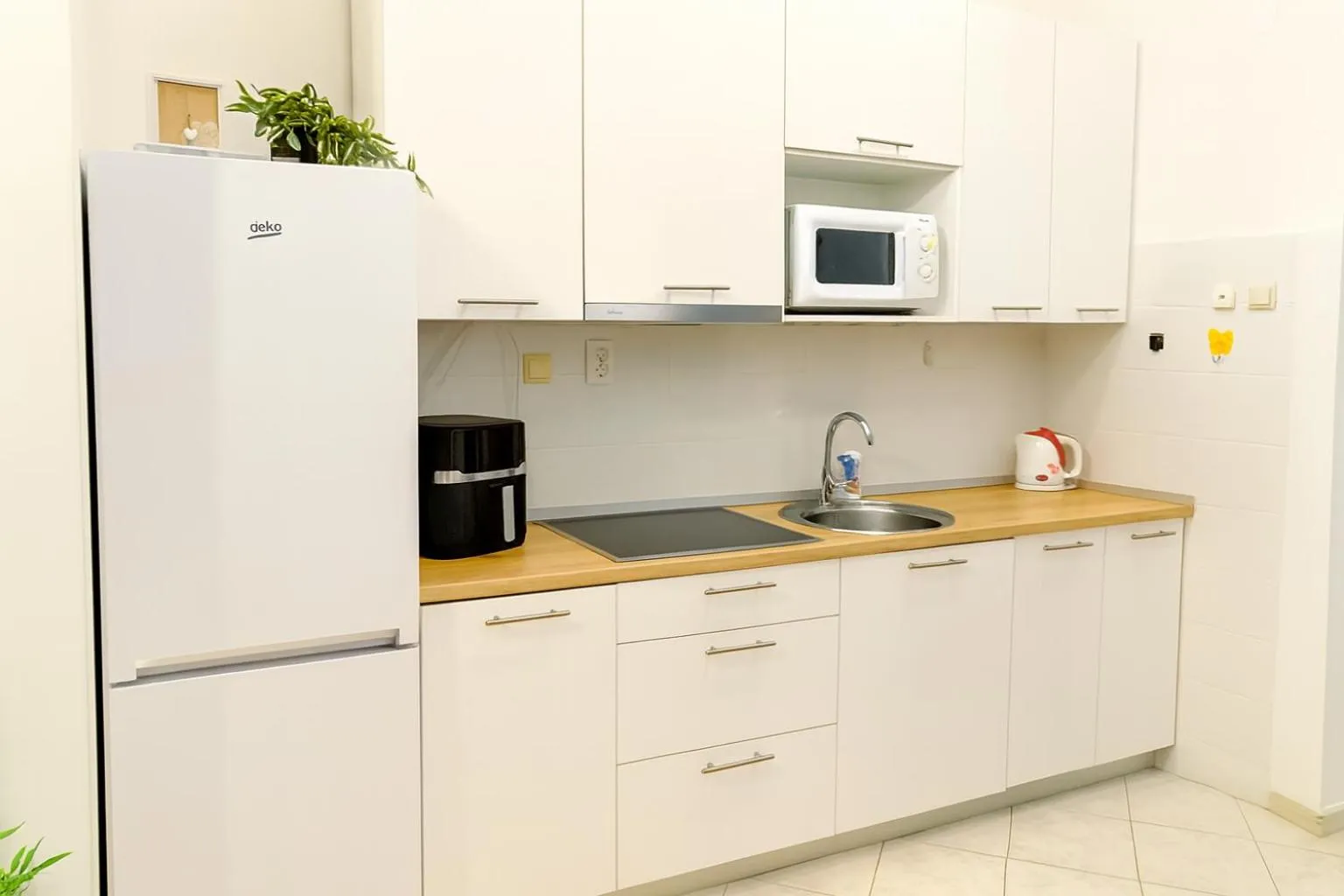 kitchen in Lumbarda Resort Apartments