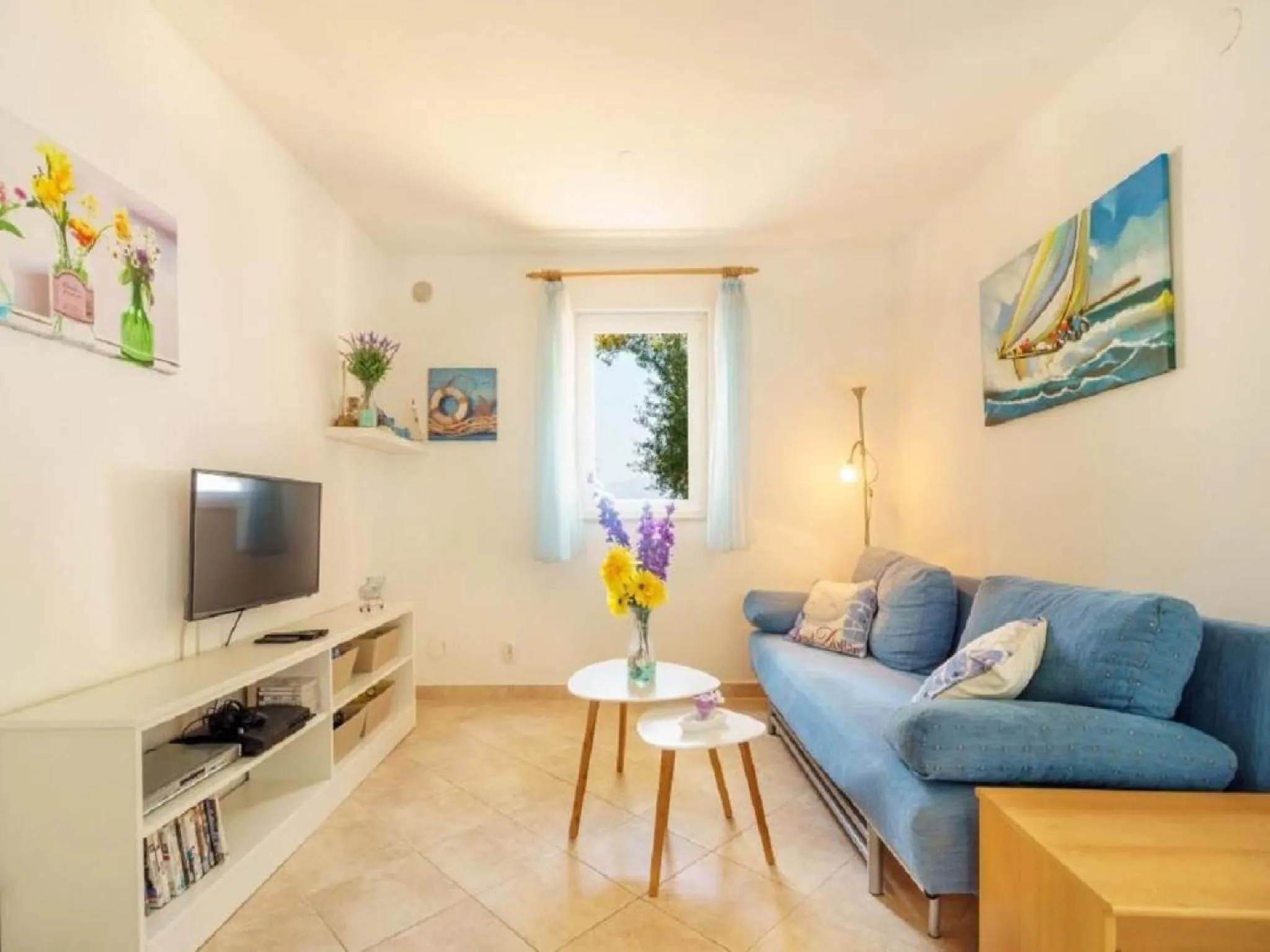 Living room in Lumbarda Resort Apartments