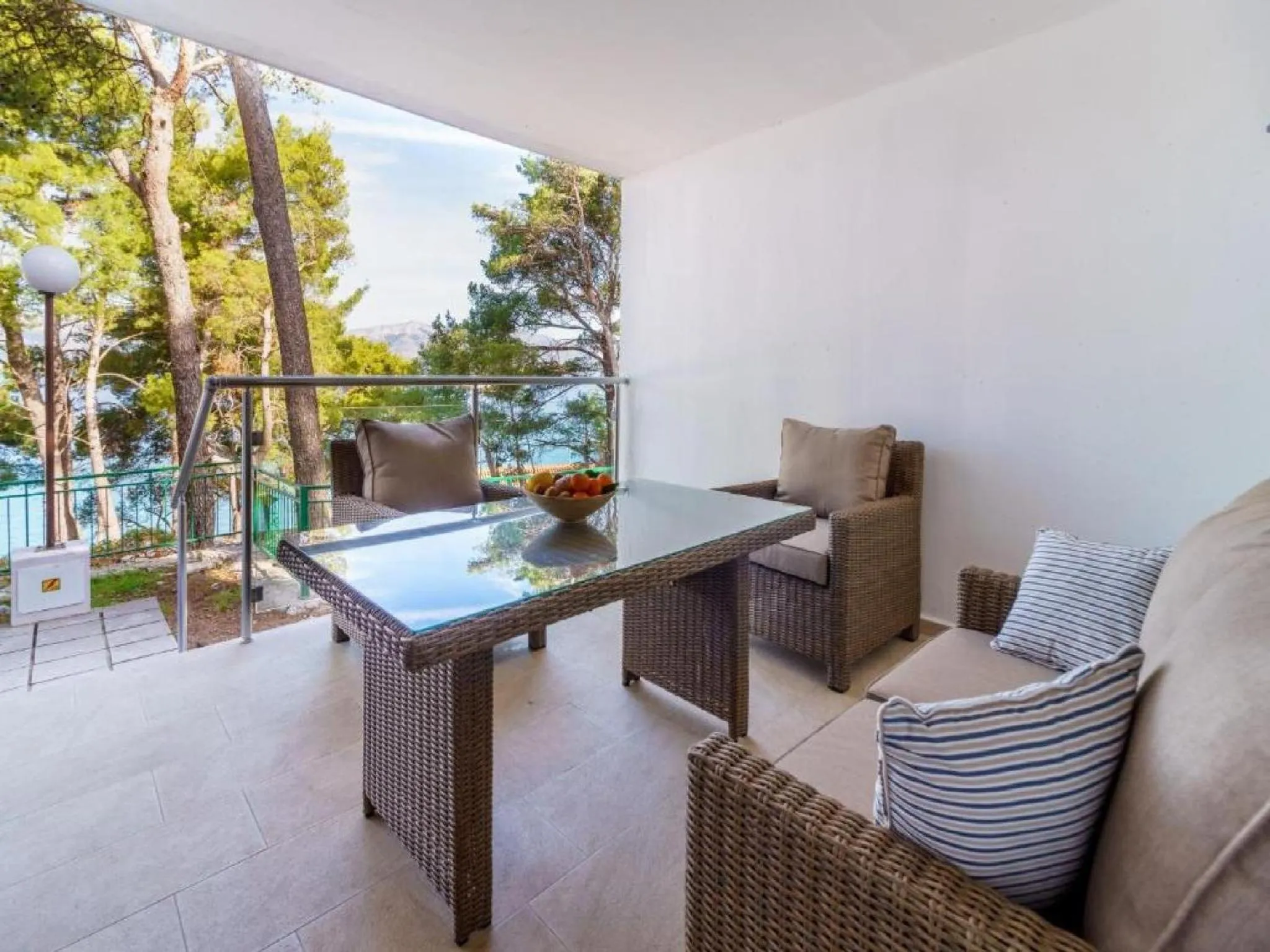 Balcony/Terrace in Lumbarda Resort Apartments