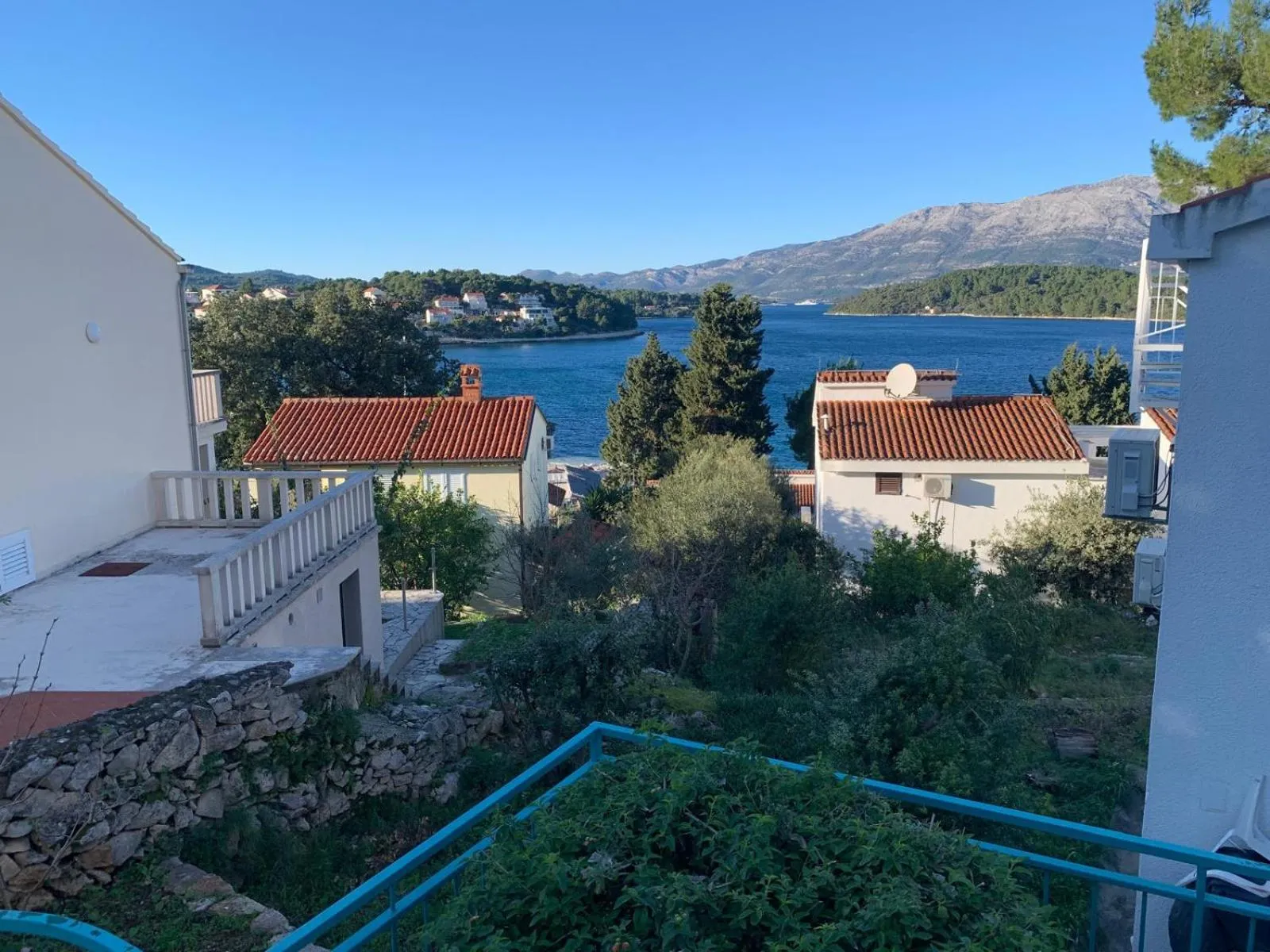 Sea view in Lumbarda Resort Apartments