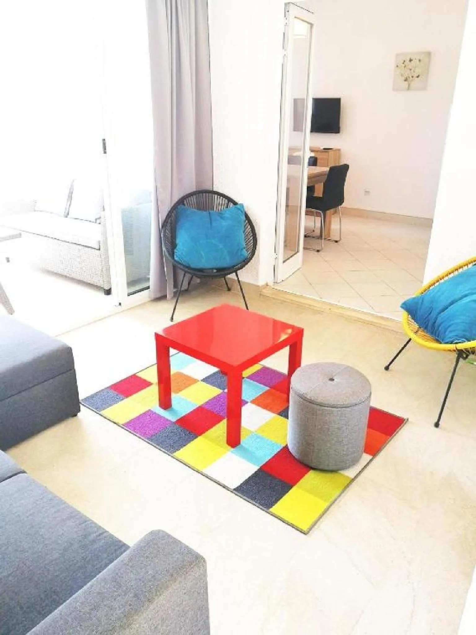 Living room in Lumbarda Resort Apartments