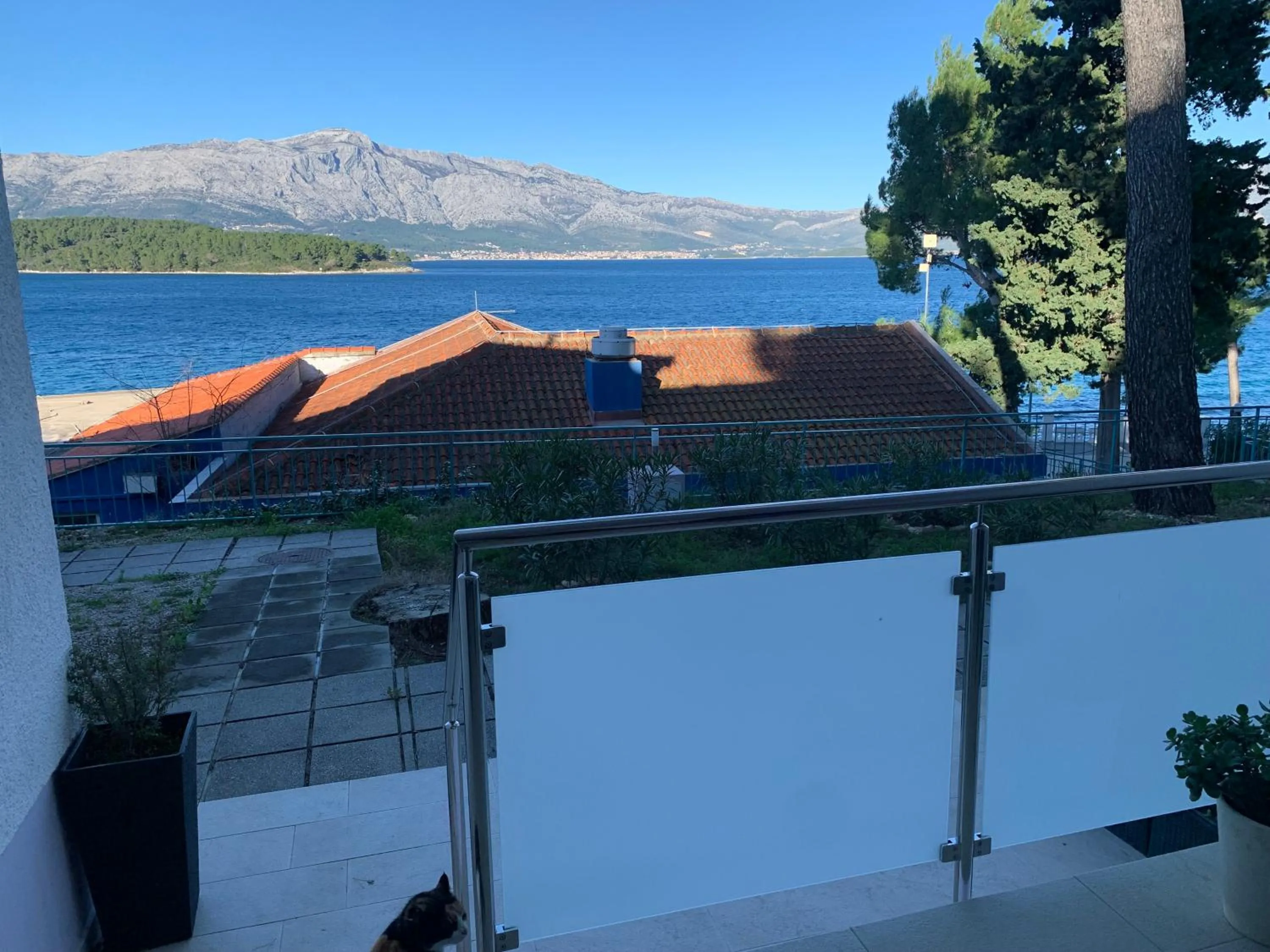 Balcony/Terrace in Lumbarda Resort Apartments