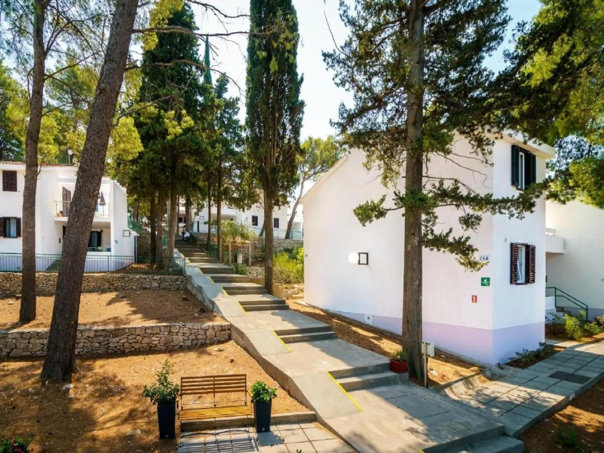 Property building in Lumbarda Resort Apartments