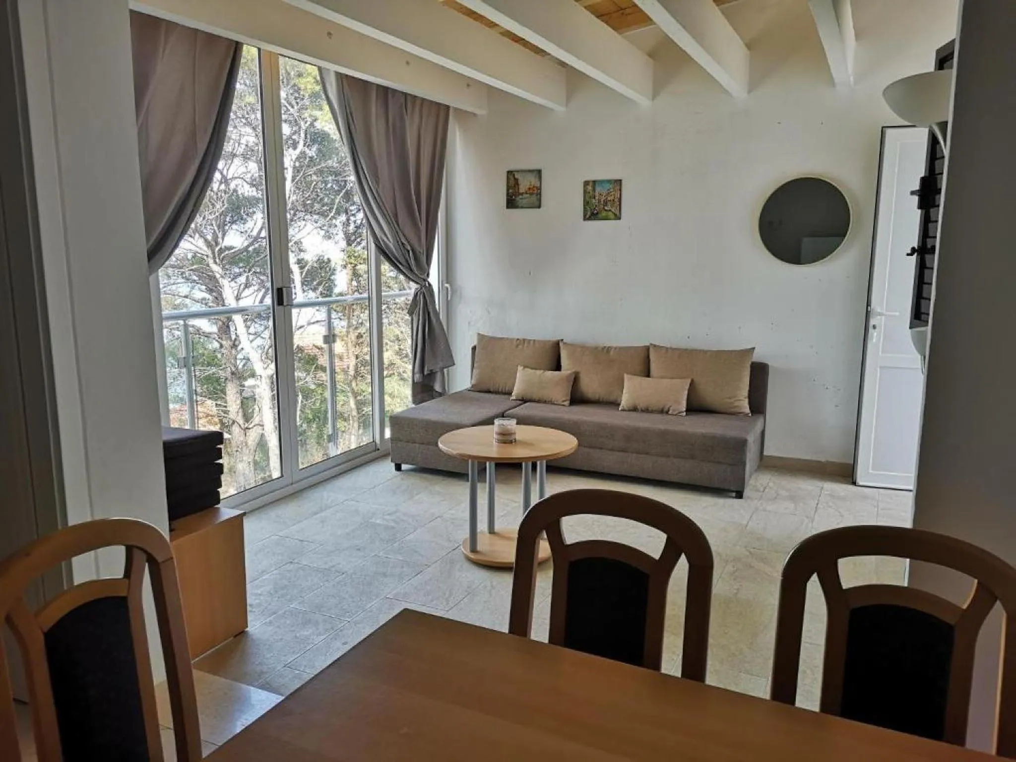 Living room in Lumbarda Resort Apartments