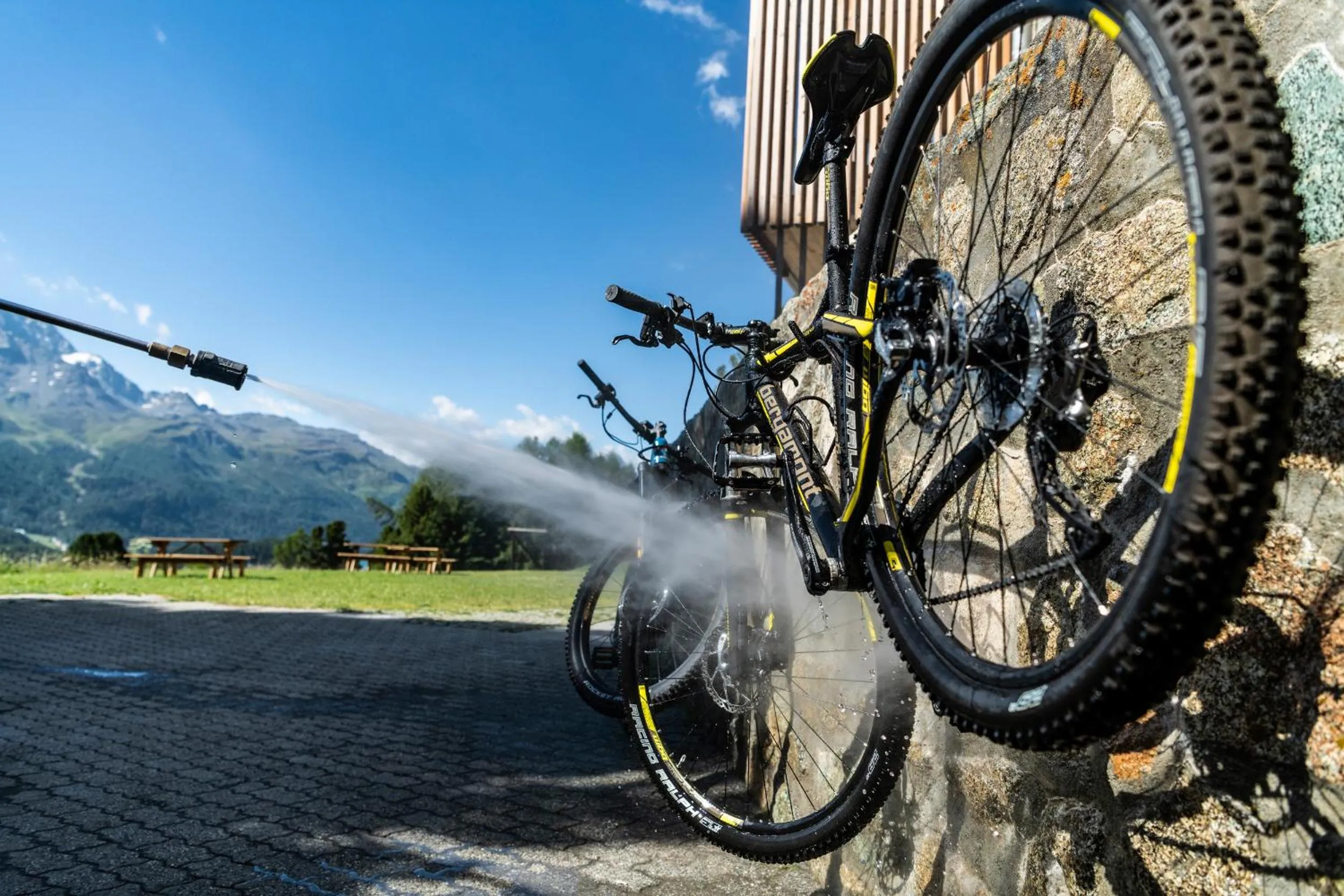 Cycling in Hostel by Randolins