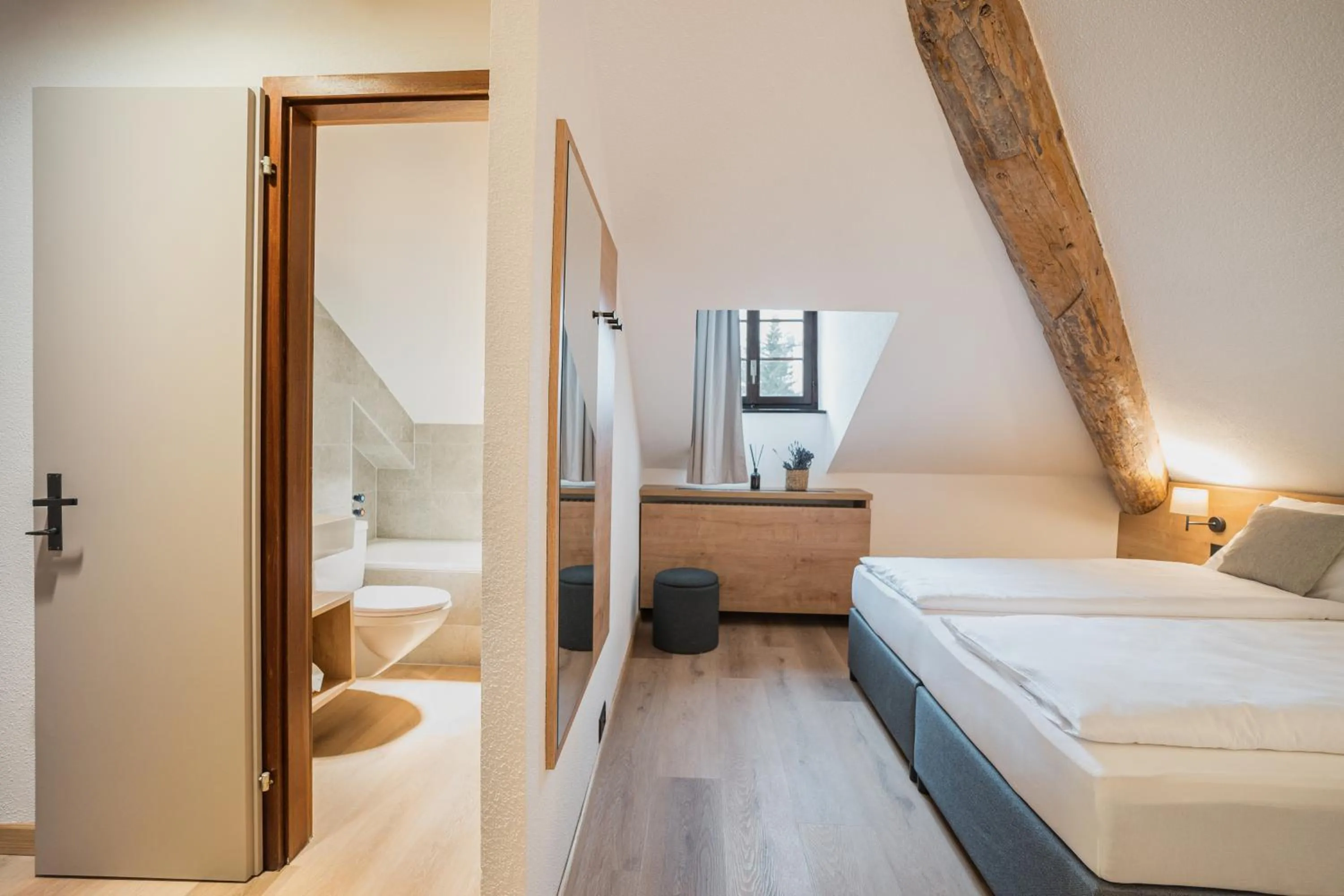 Bed in Hotel Brocco & Posta